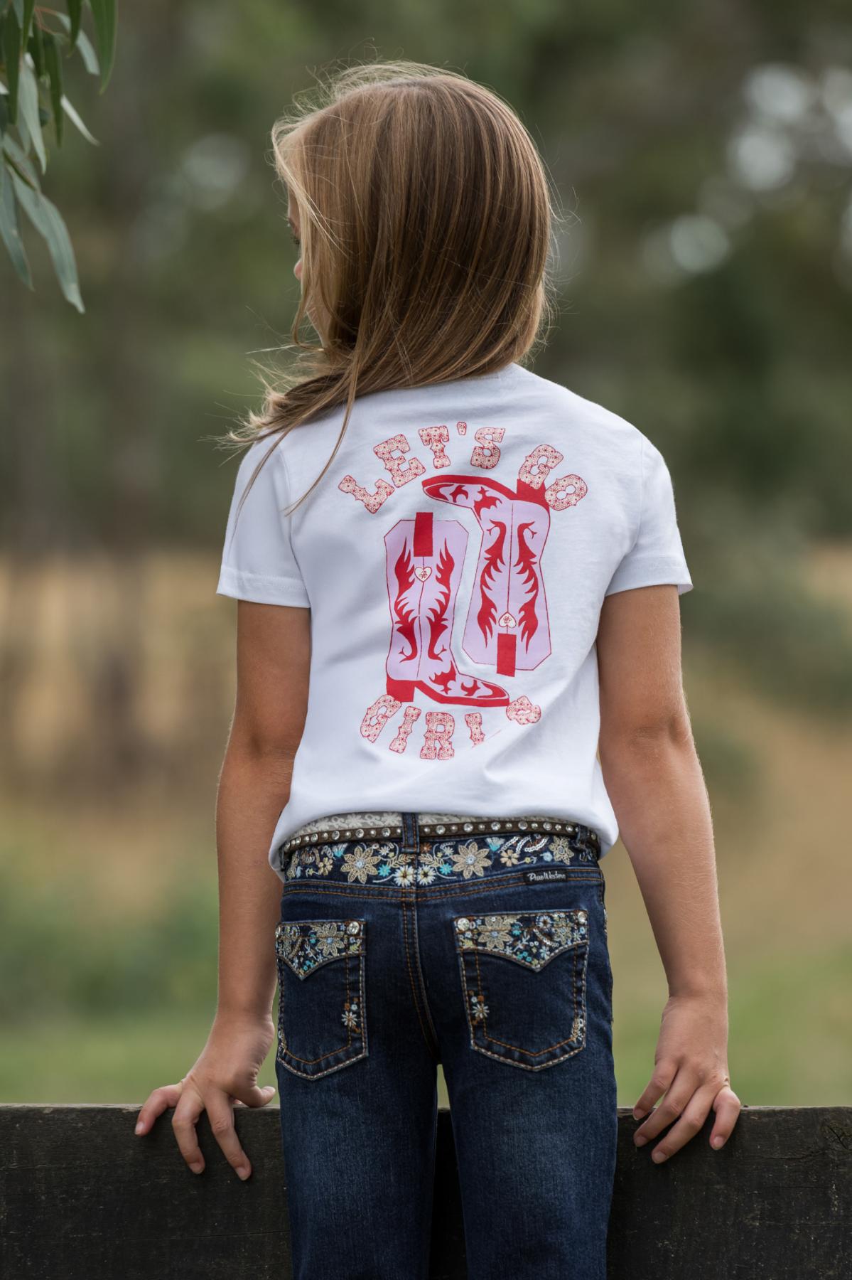 Girl’s Amelia Relaxed Short Sleeve Tee
