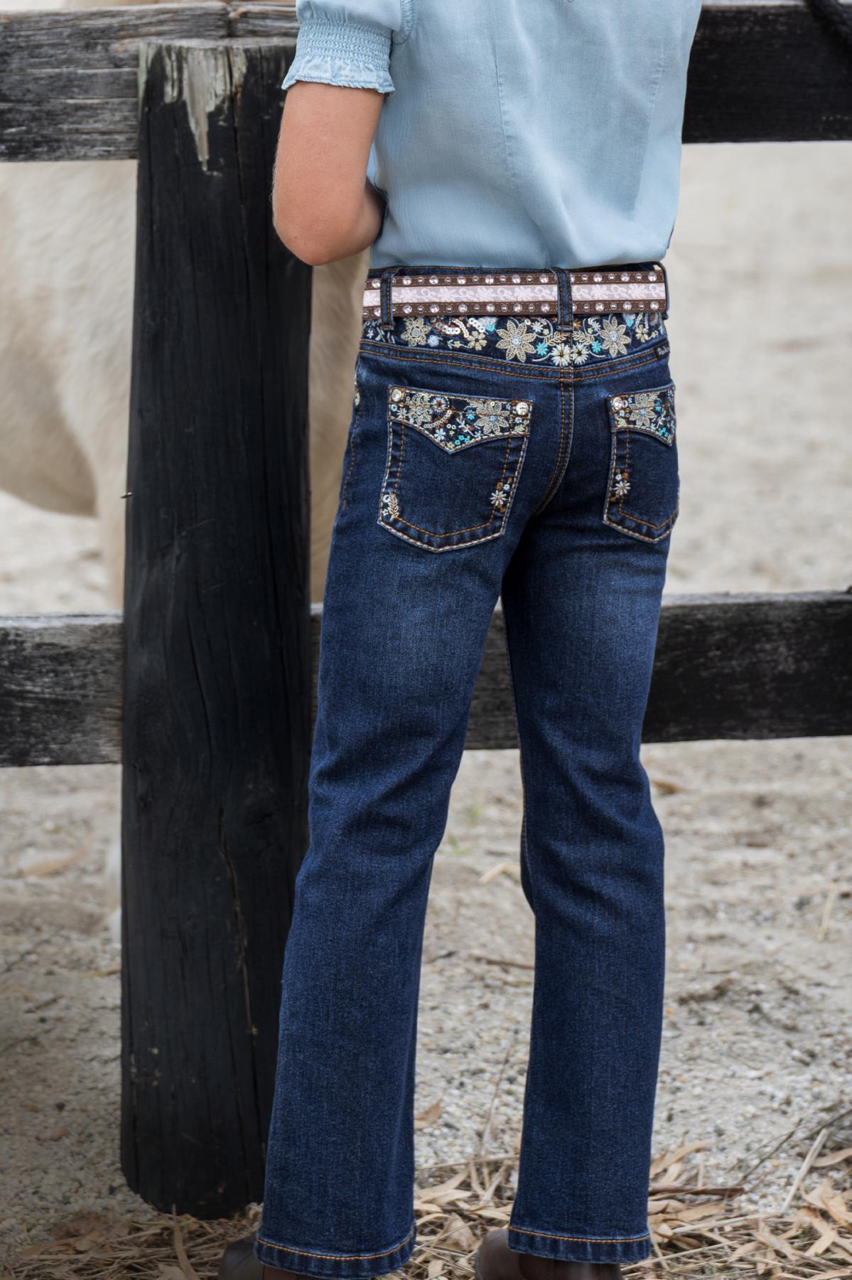 Girl’s Blossom Boot Cut Jean