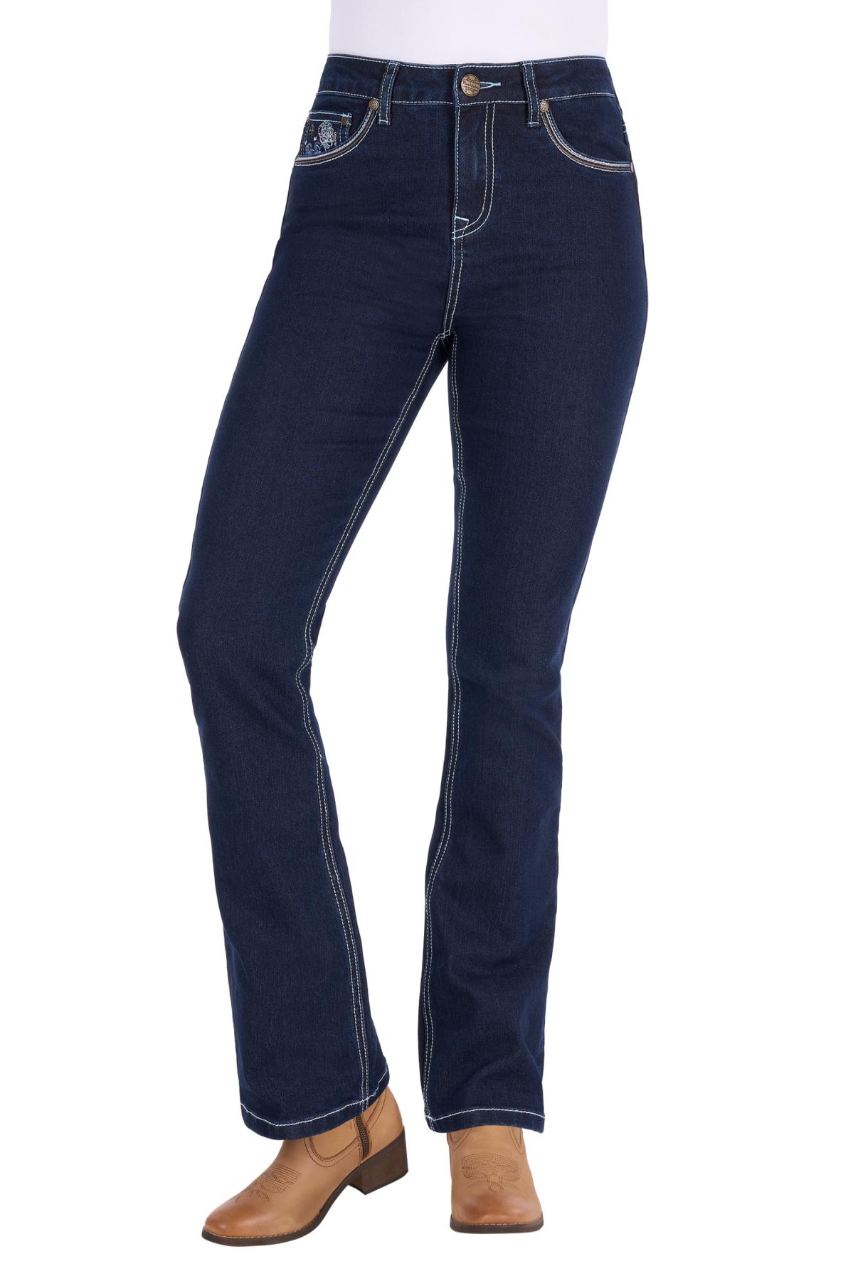 Women’s Daph High Rise Boot Cut Jean 30” Leg