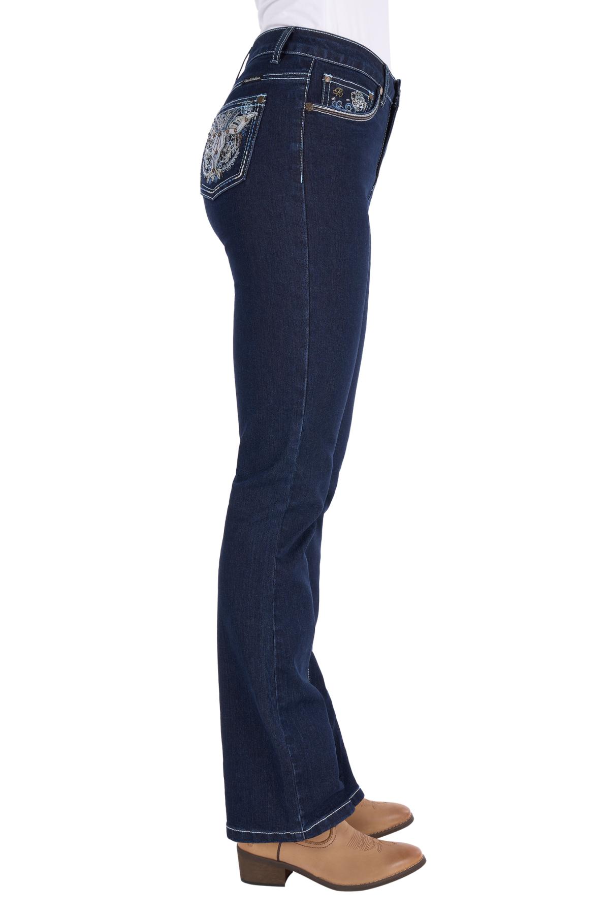 Women’s Daph High Rise Boot Cut Jean 30” Leg