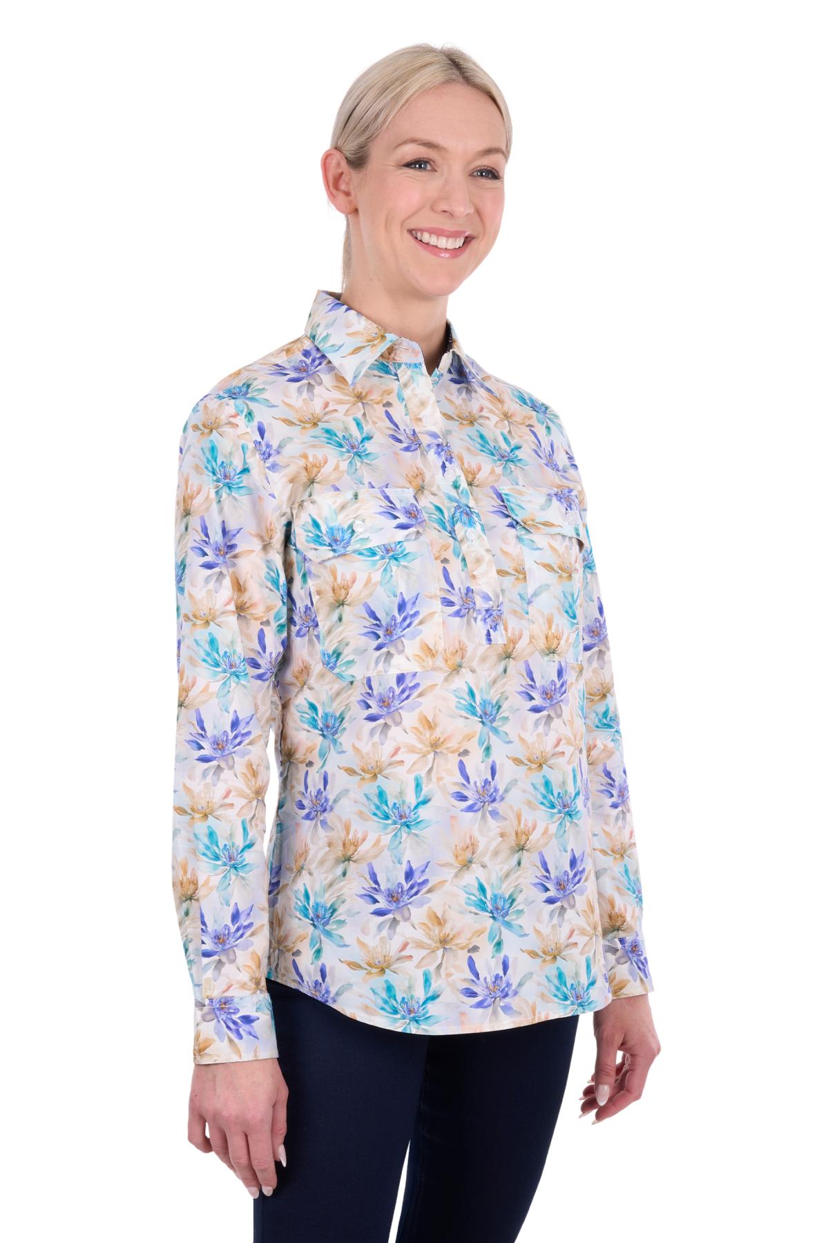 Women’s Meadow Half Placket Long Sleeve Shirt
