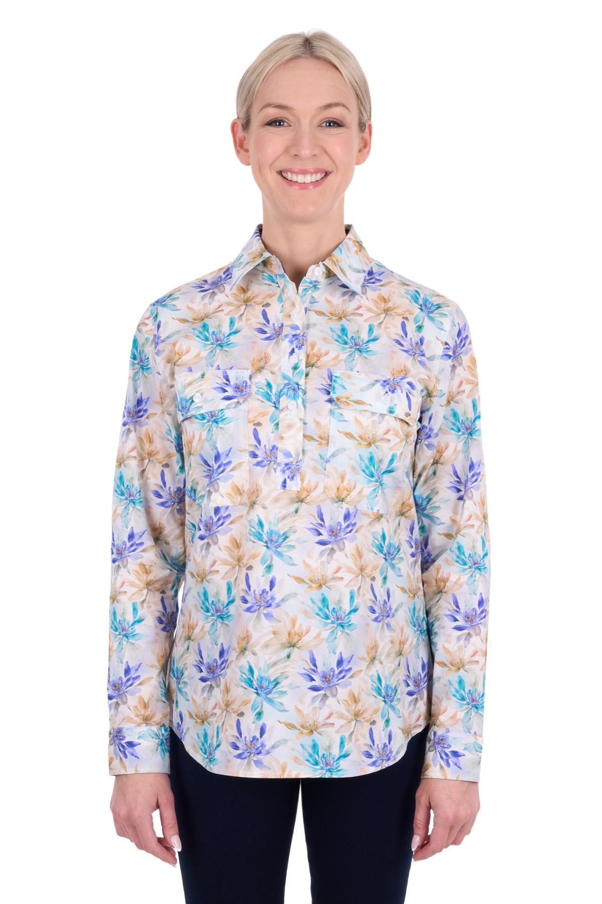 Women’s Meadow Half Placket Long Sleeve Shirt