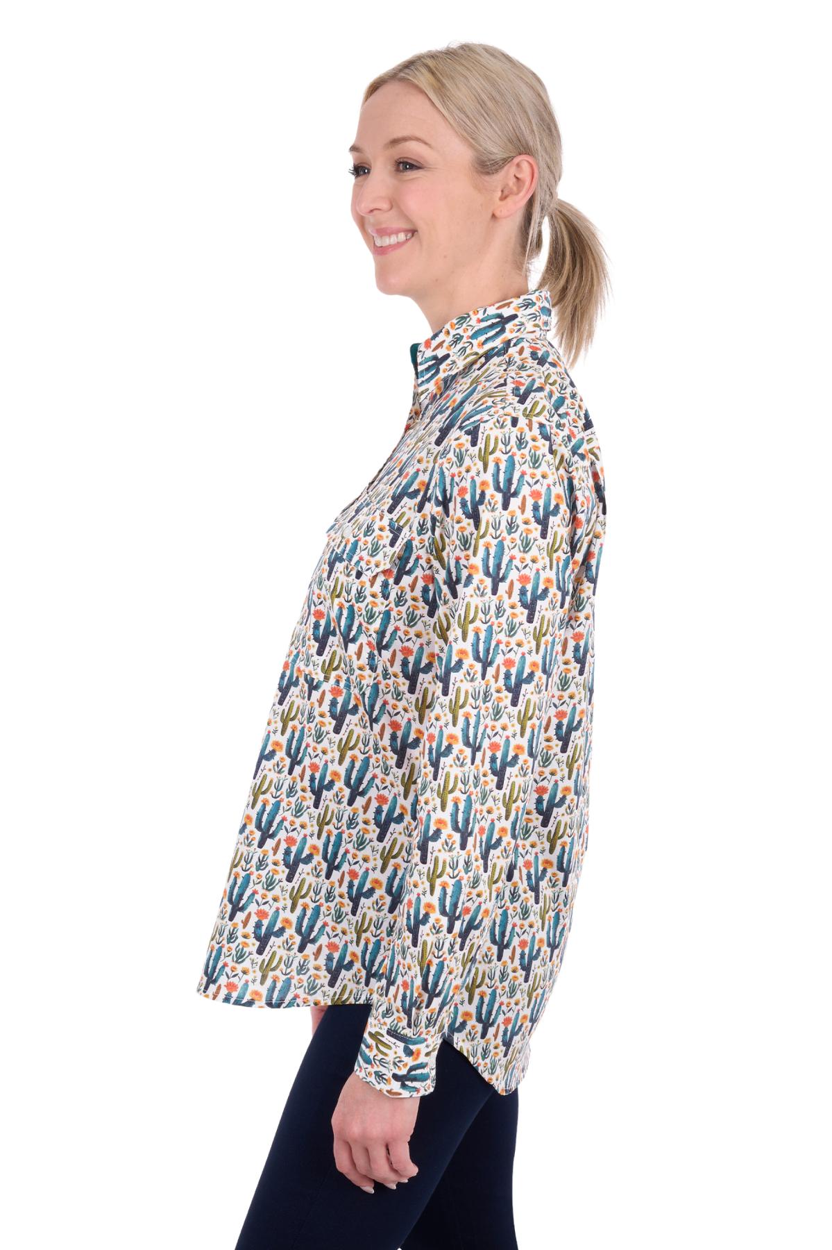 Women’s Alba Half Placket Long Sleeve Shirt