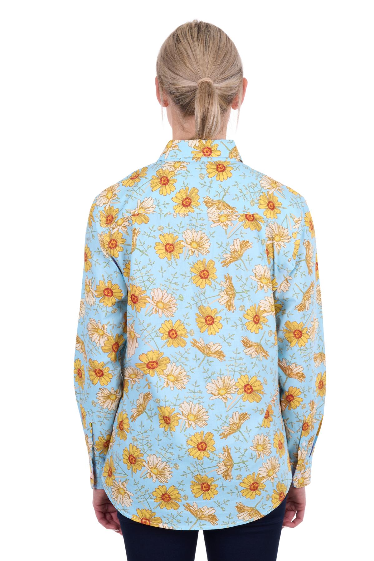 Women’s Sunday Half Placket Long Sleeve Shirt