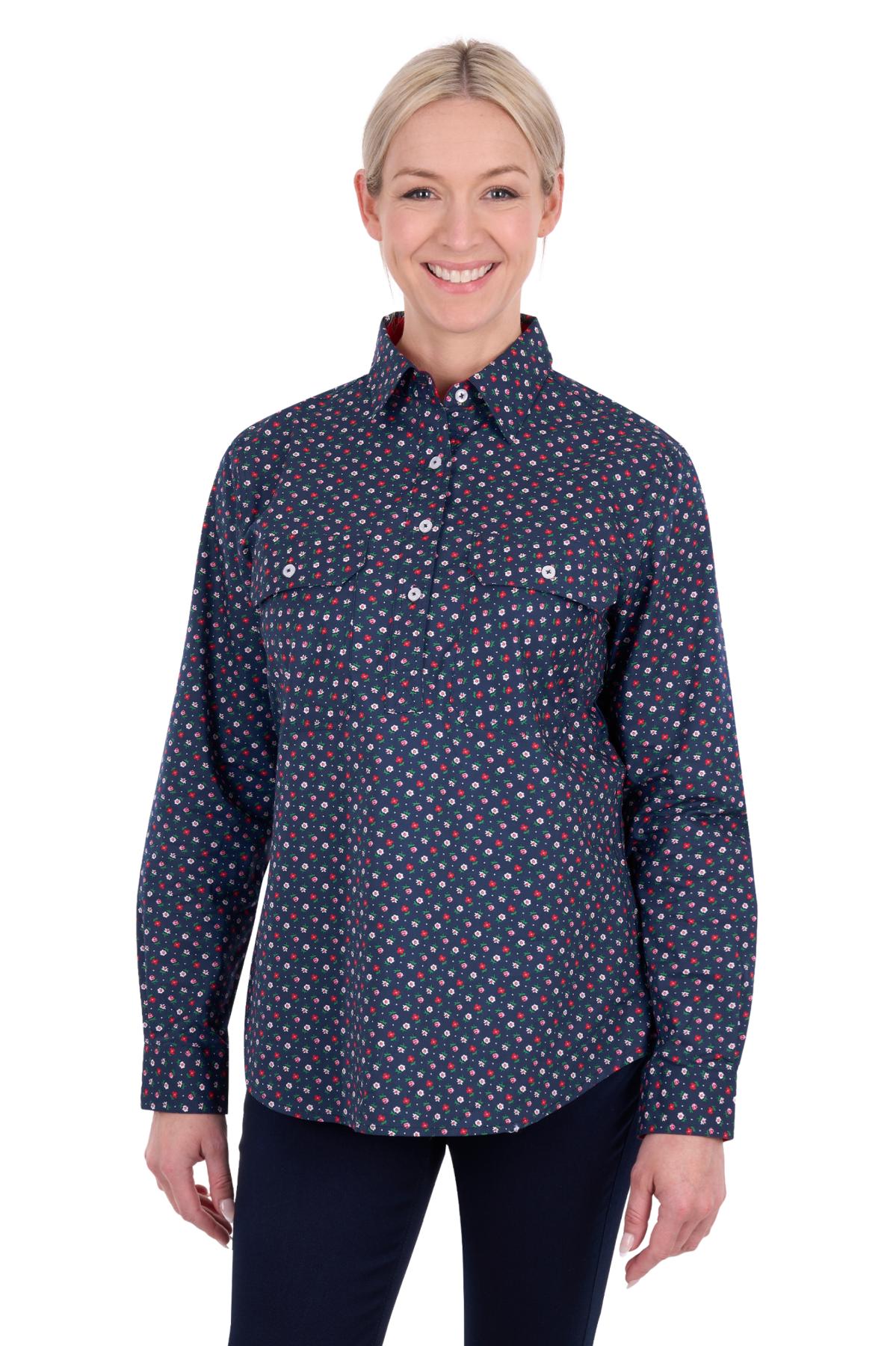 Women’s Fiora Half Placket Long Sleeve Shirt