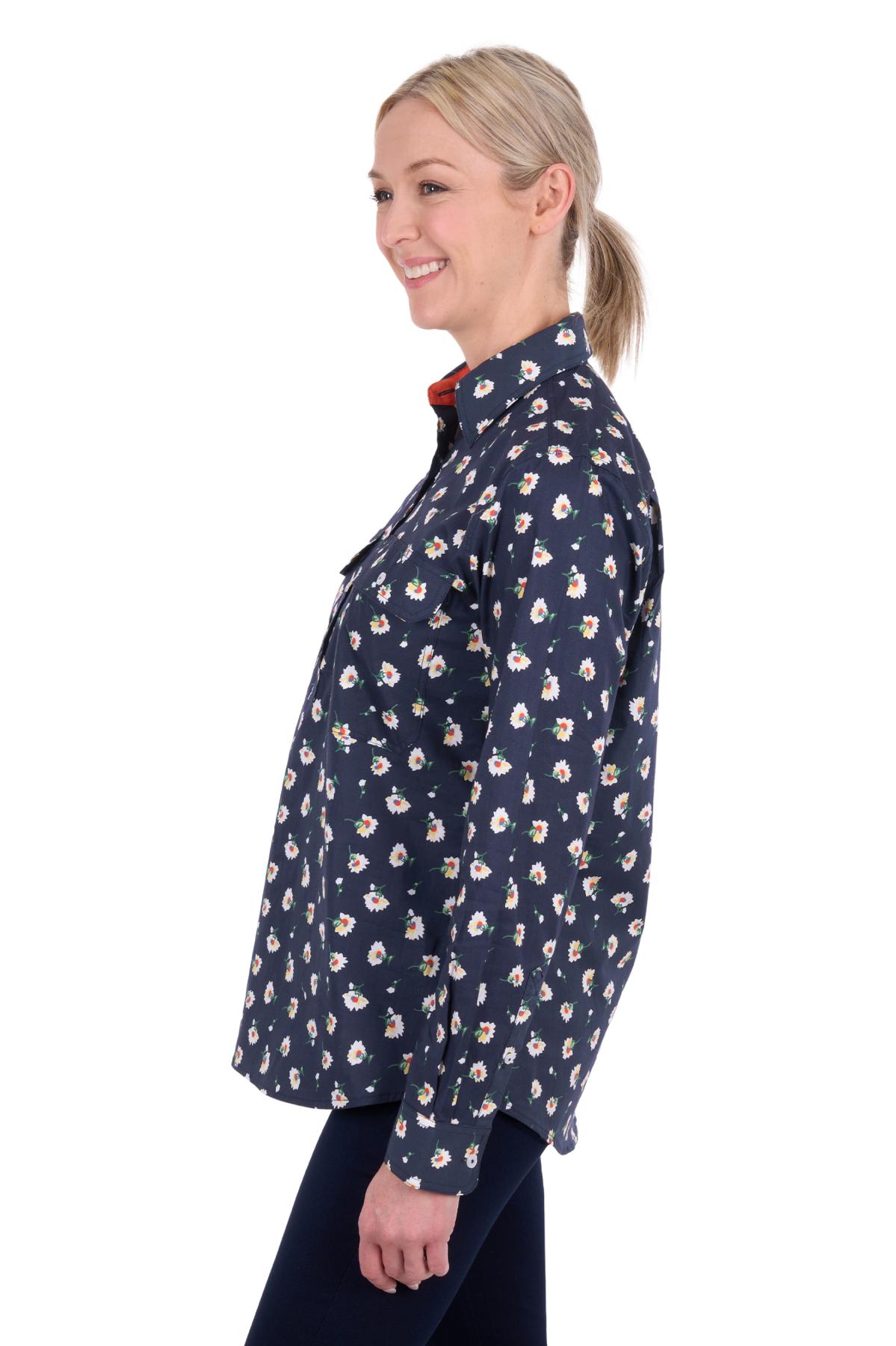 Women’s Joanna Half Placket Long Sleeve Shirt