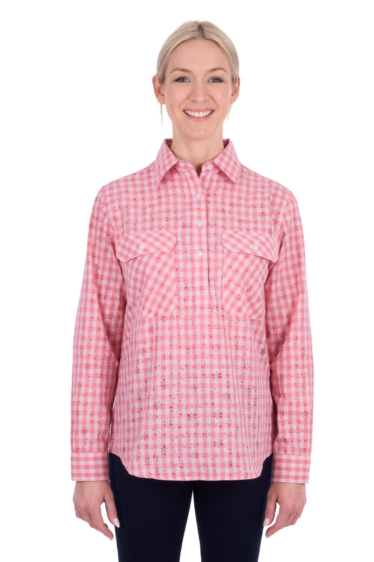 Women’s Raquel Half Placket Long Sleeve Shirt