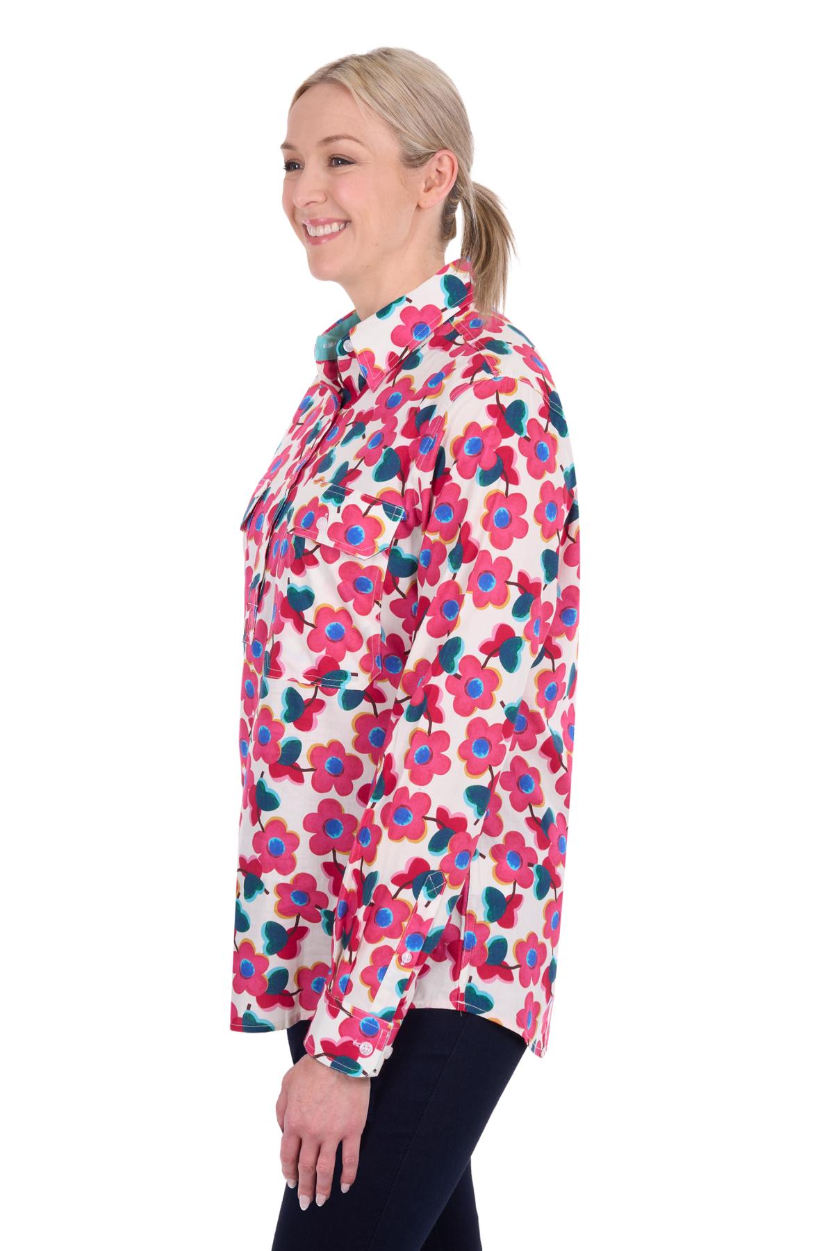 Women’s Lorri Half Placket Long Sleeve Shirt