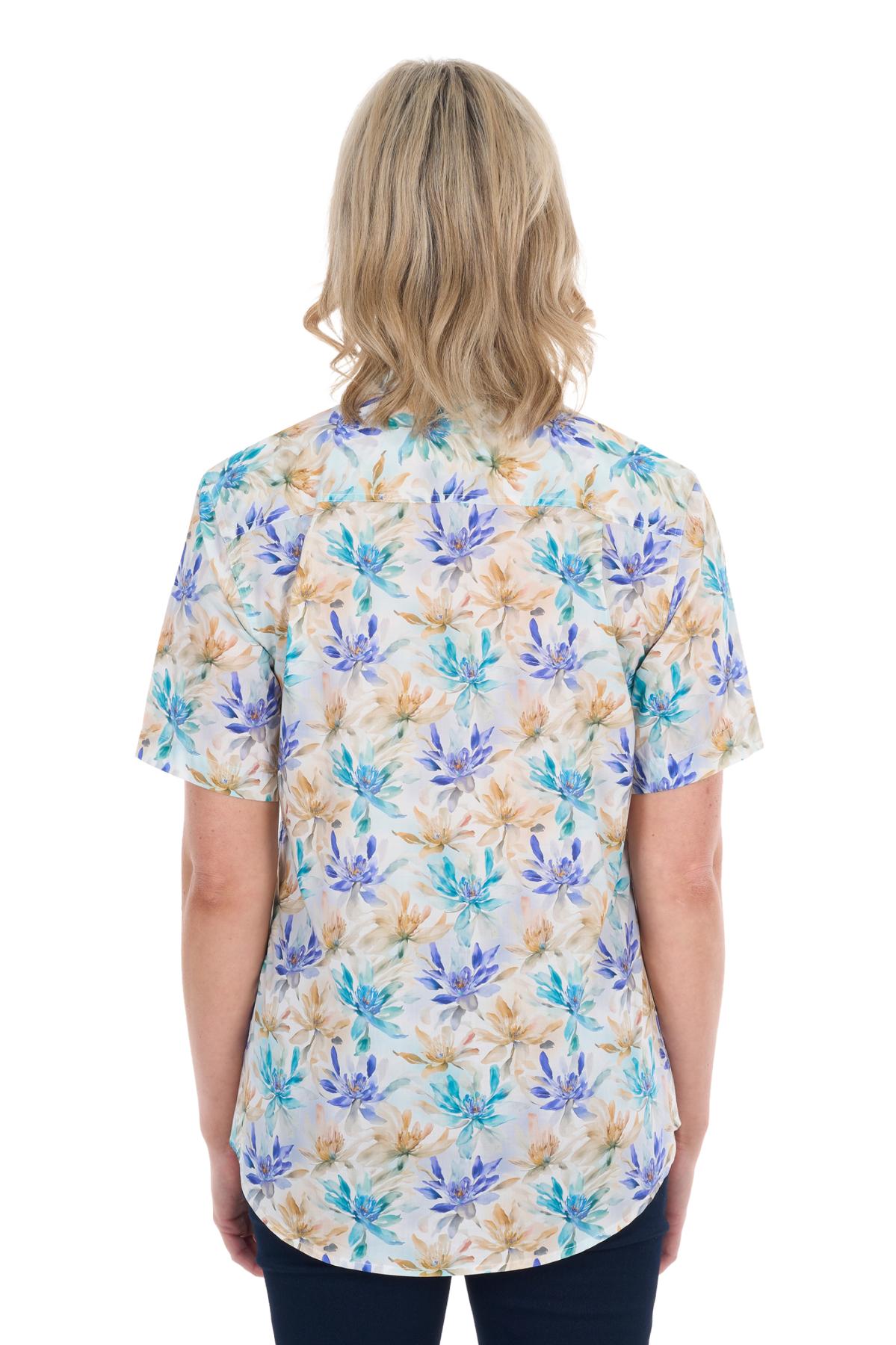 Women’s Meadow Half Placket Short Sleeve Shirt