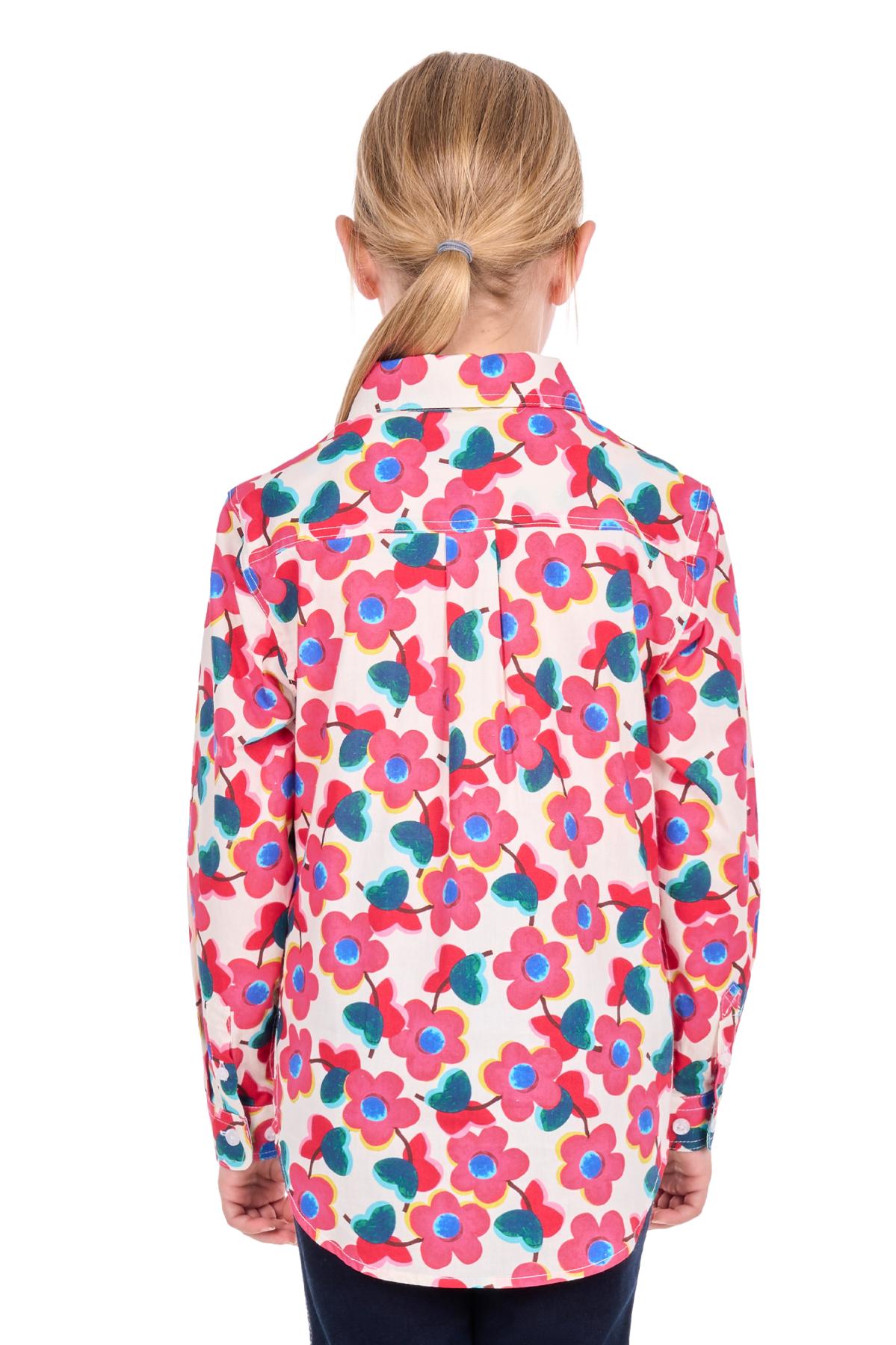 Kid’s Lorri Half Placket Long Sleeve Shirt