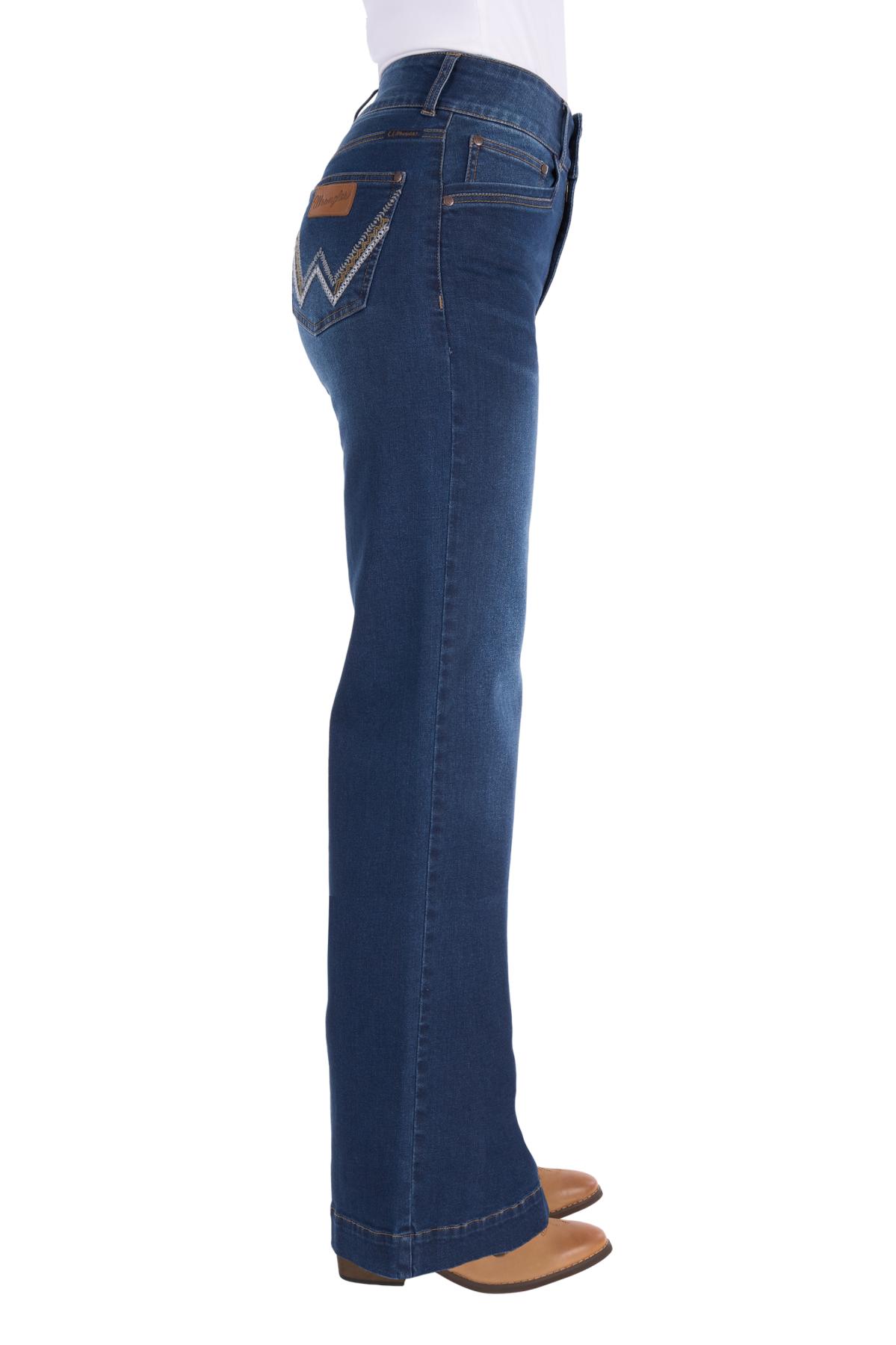 Women's Chloe High Rise Wide Leg Jean 34 Leg