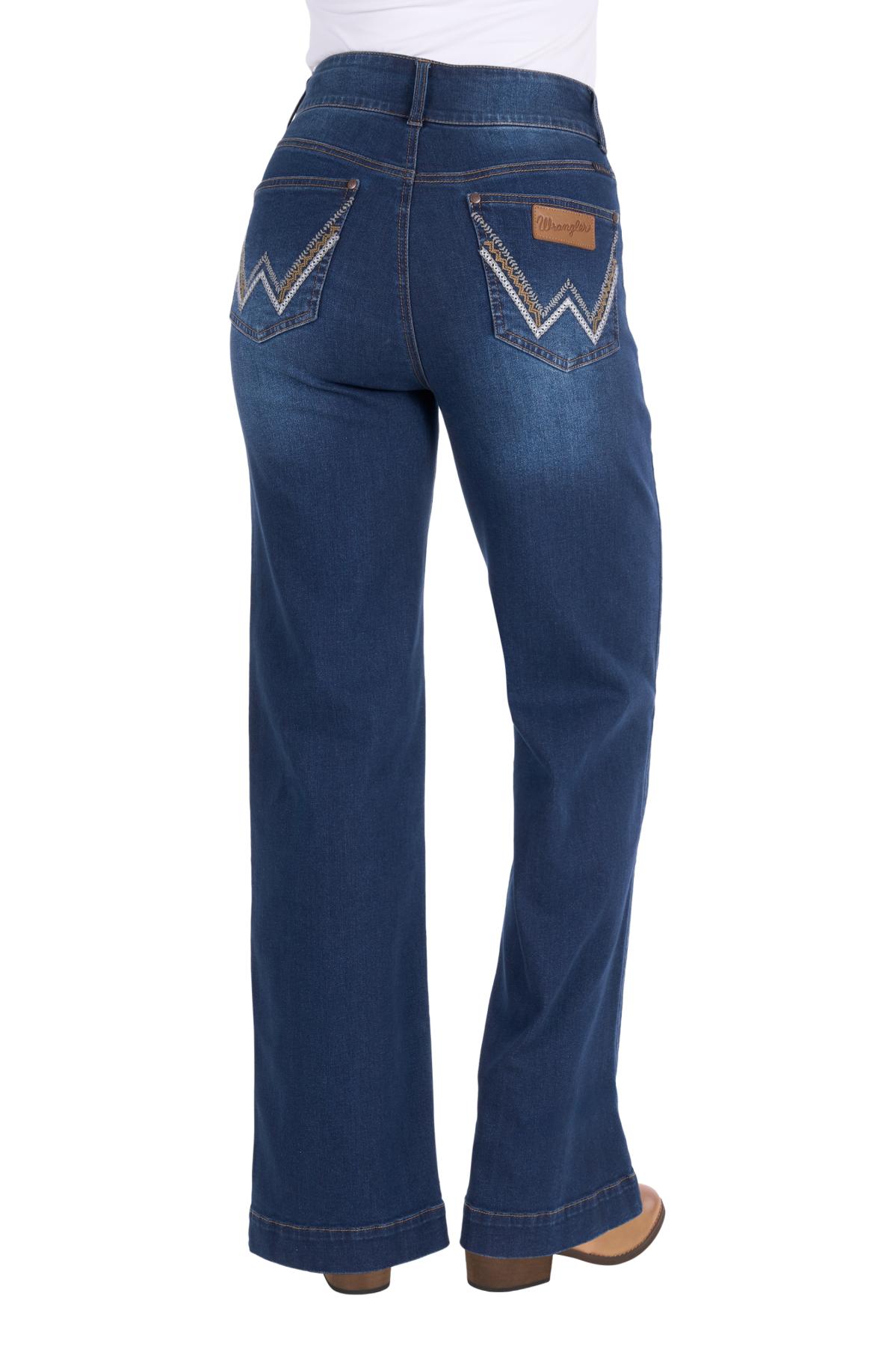 Women's Chloe High Rise Wide Leg Jean 34 Leg