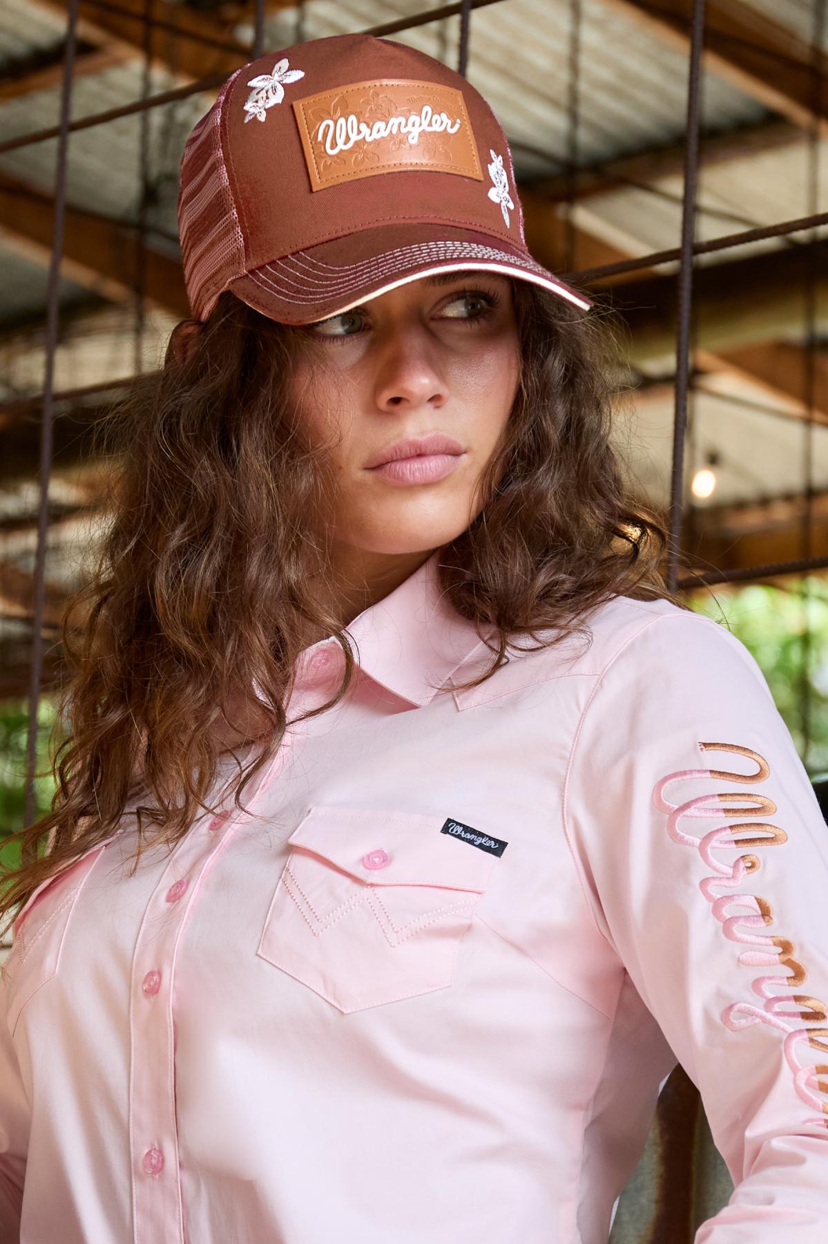 Jenna High Profile Ponytail Trucker Cap