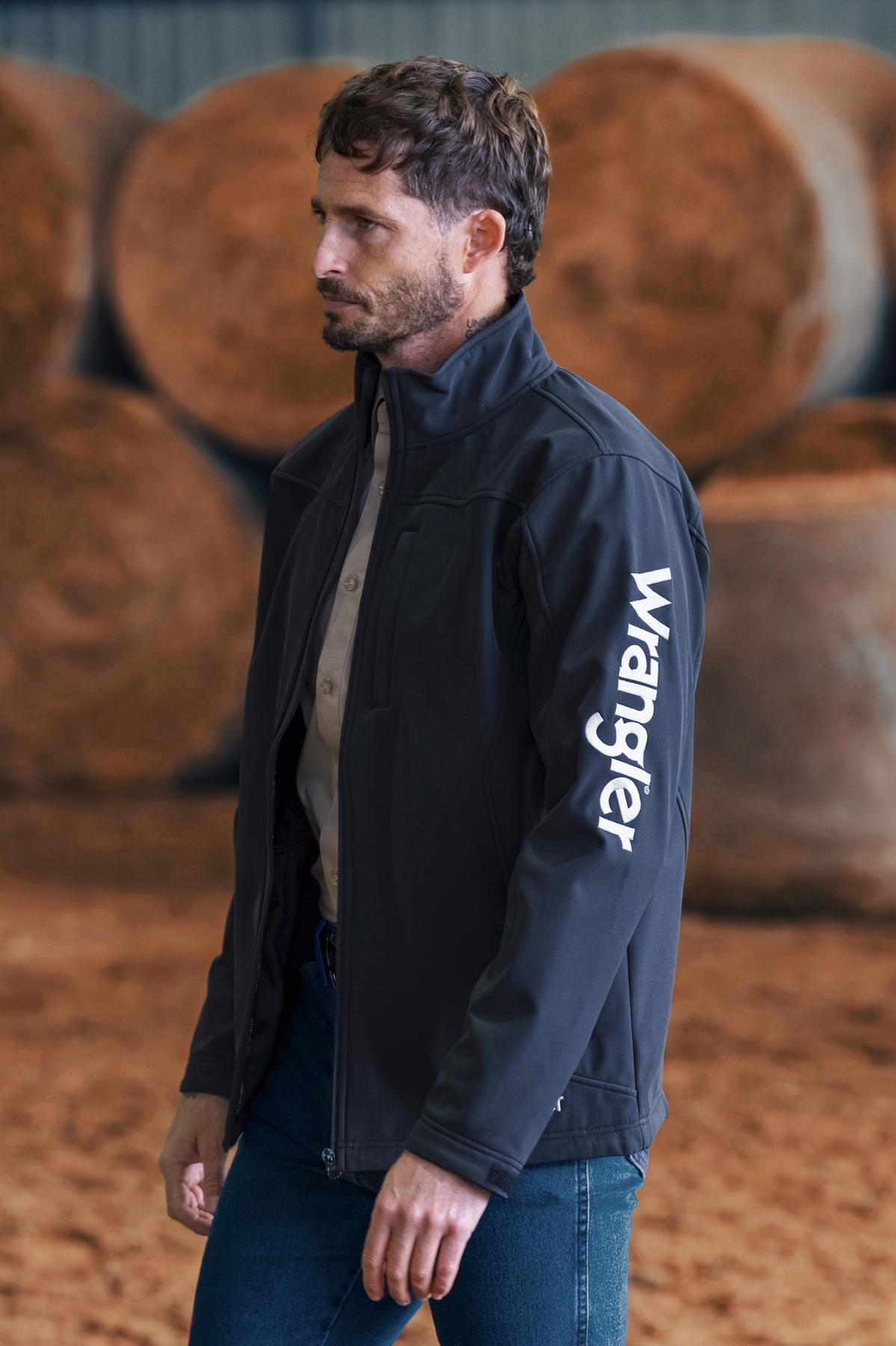 Men's Logo Soft Shell Jacket