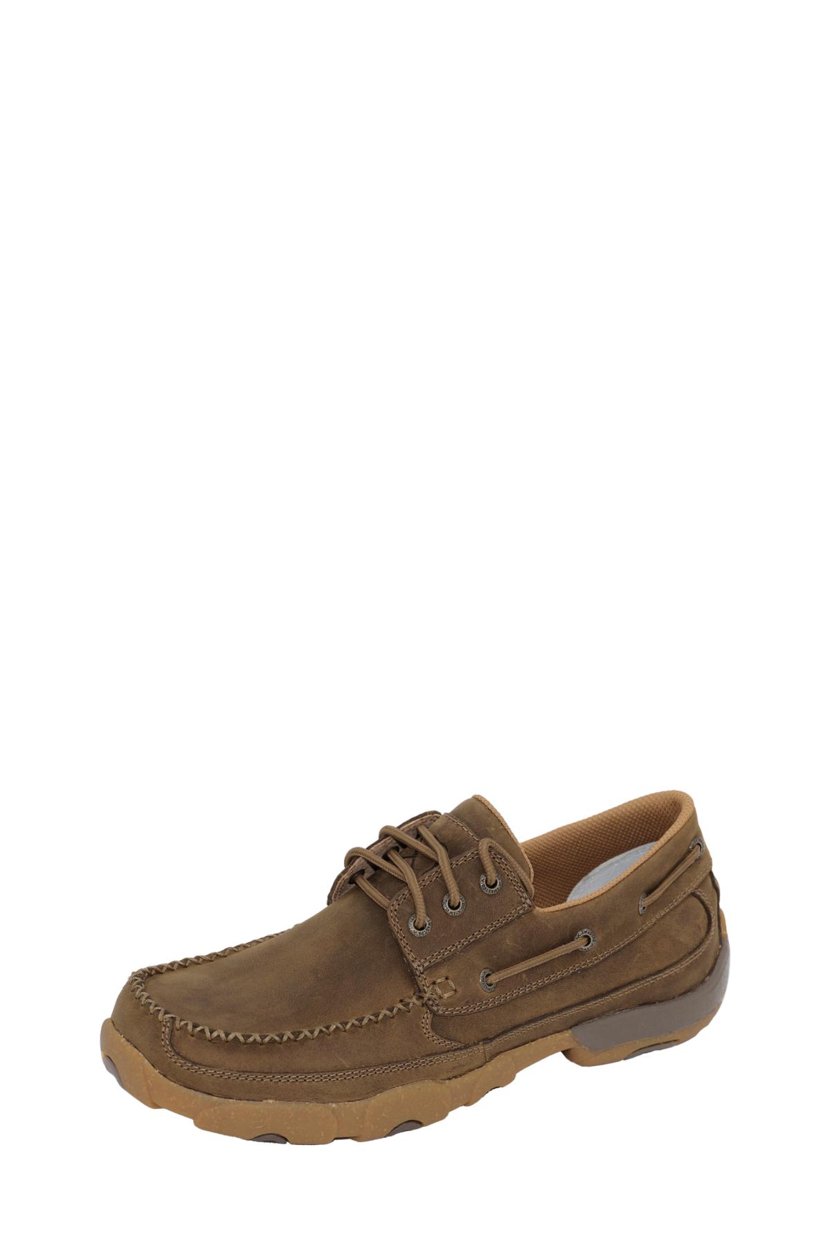 Men’s Driving Mocs Boat Shoe Lace Up