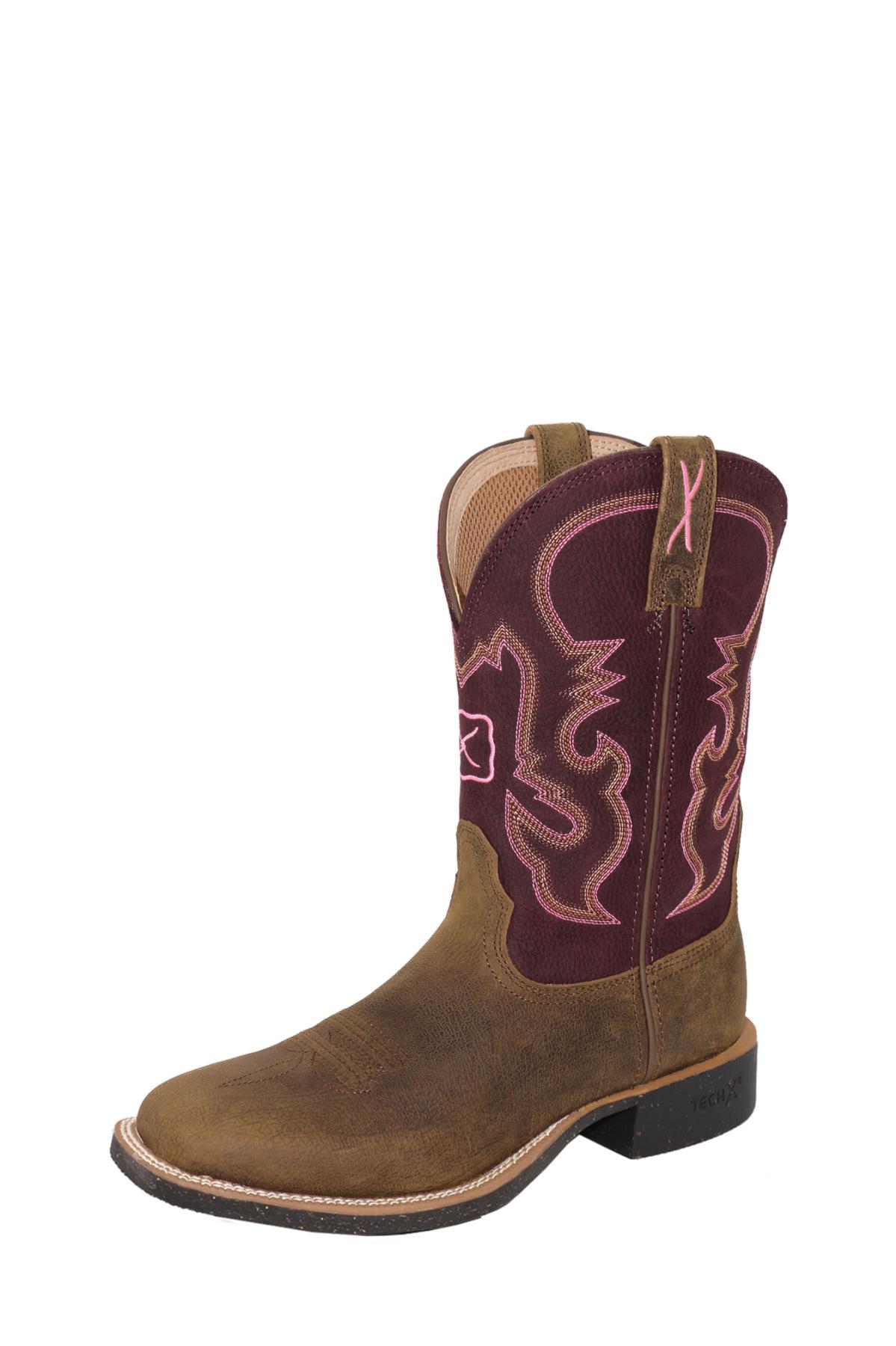 Women's 11" Pink Tech X2 Boot