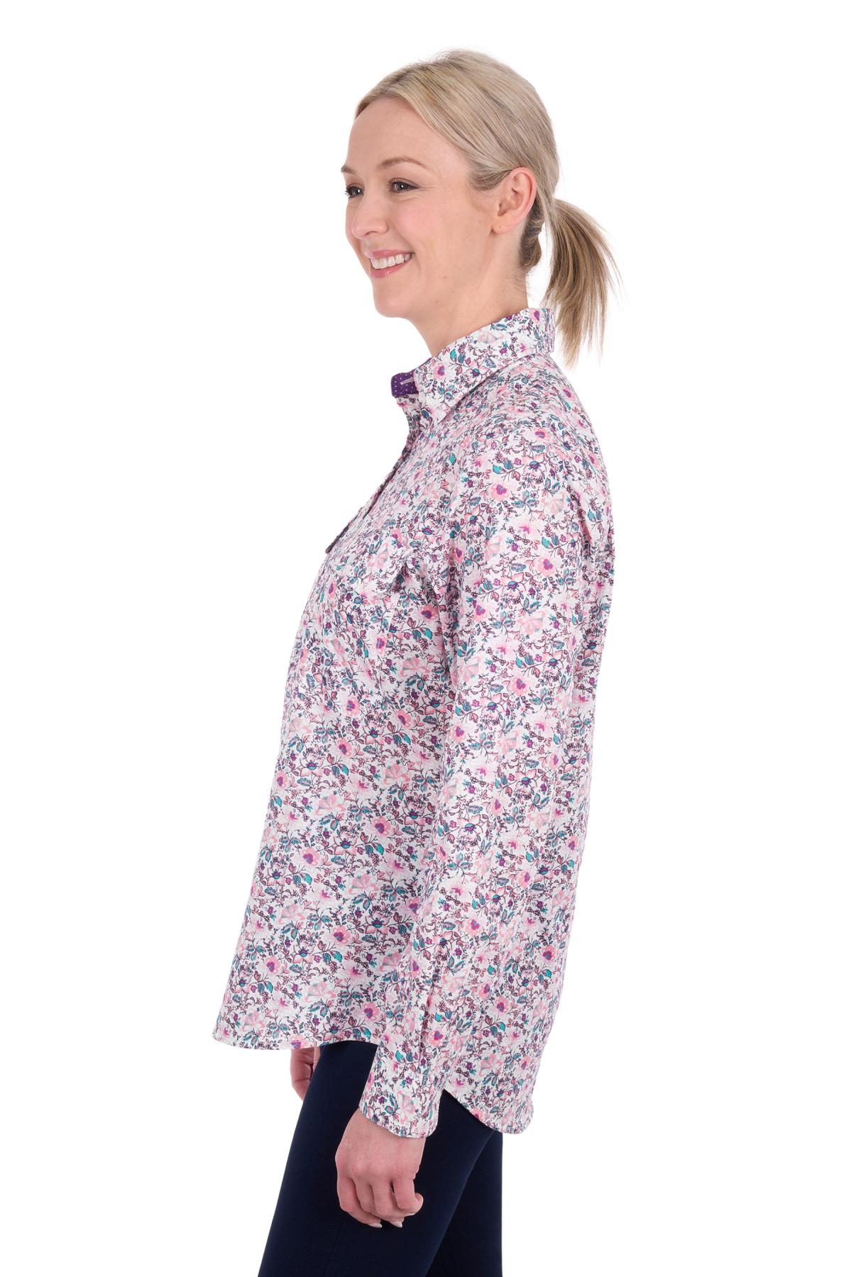 Women’s Joyce Half Placket Long Sleeve Shirt