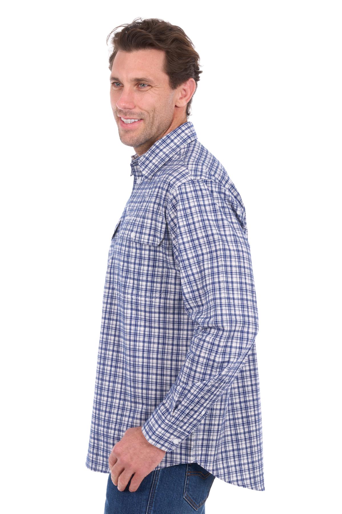 Men’s Brooks Half Placket Long Sleeve Shirt