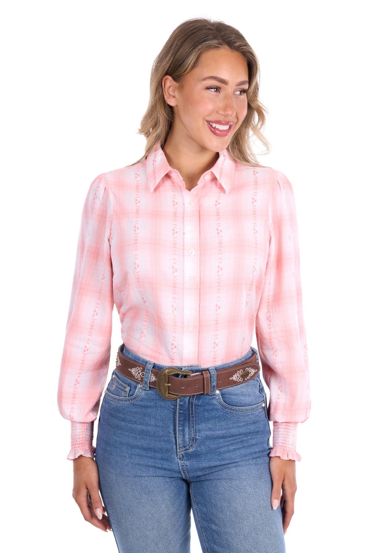 Women’s Kelli Check Long Sleeve Shirt