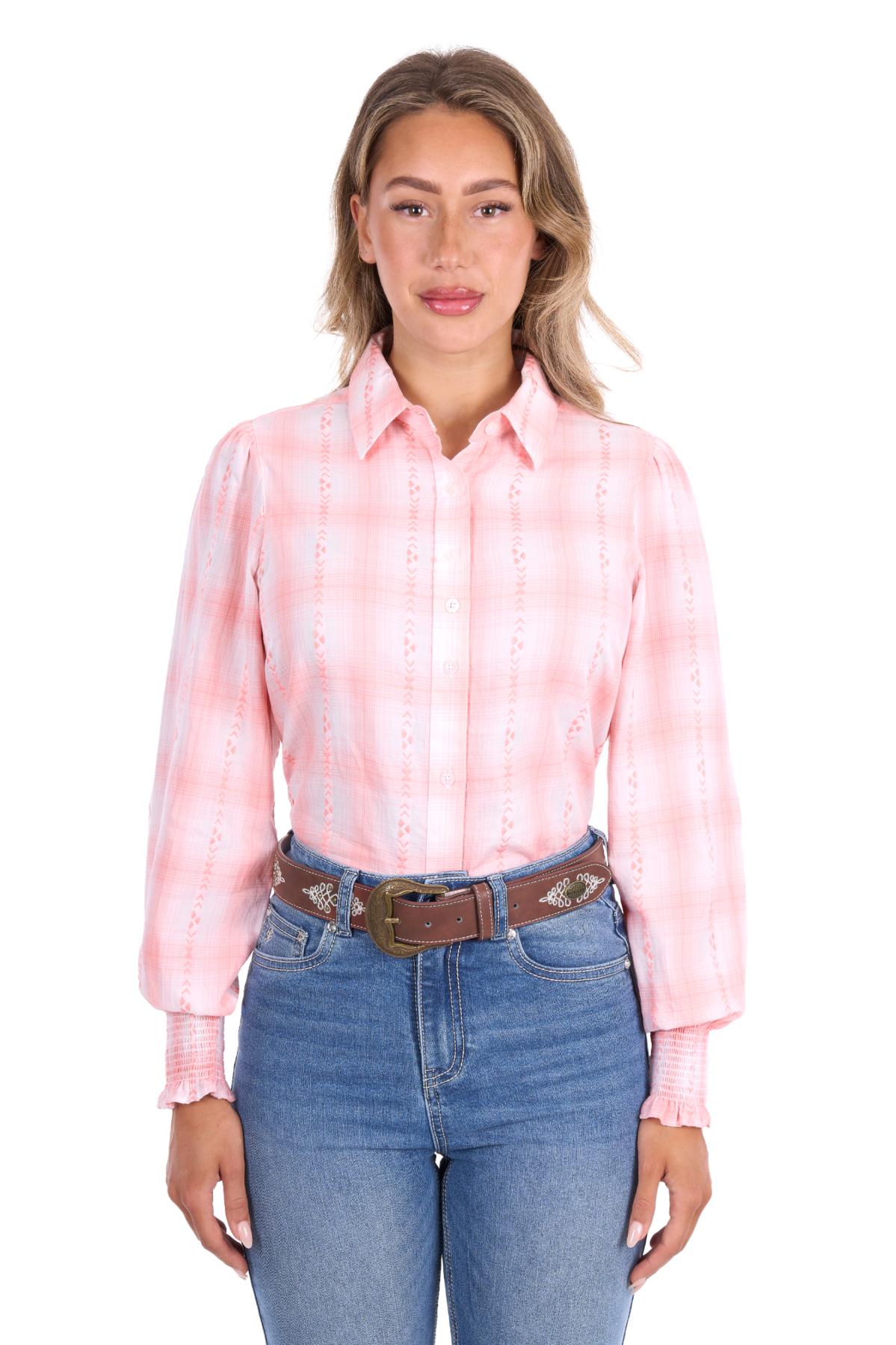Women’s Kelli Check Long Sleeve Shirt