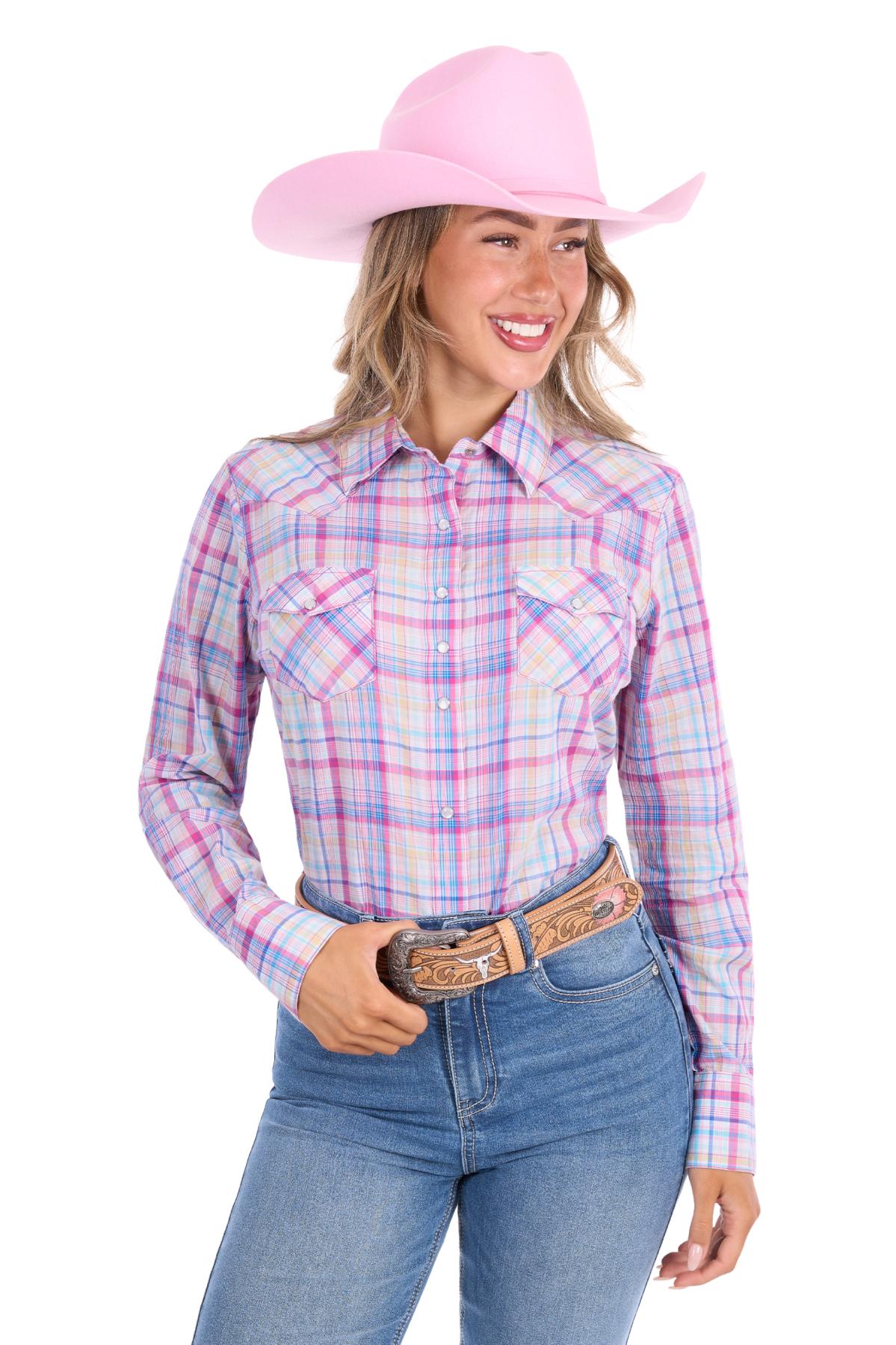 Women’s Kari Check Long Sleeve Shirt
