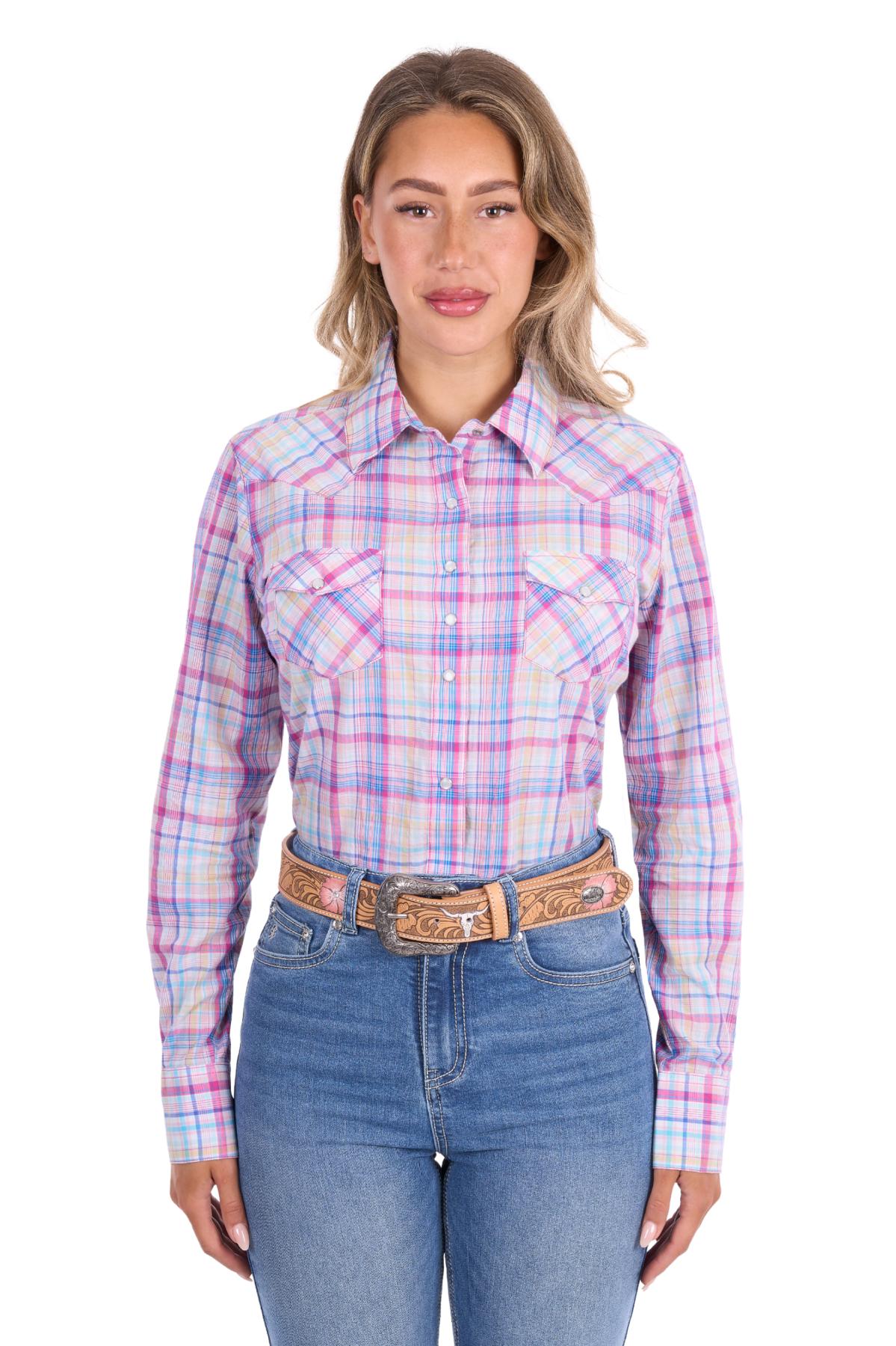 Women’s Kari Check Long Sleeve Shirt