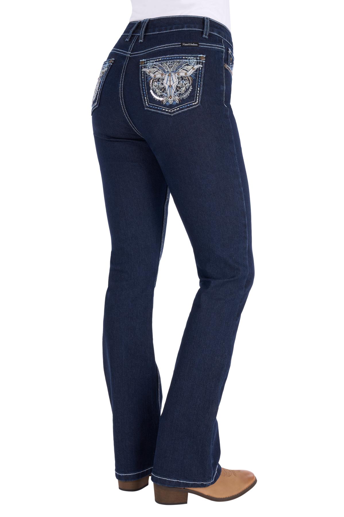 Women’s Daph High Rise Boot Cut Jean 34” Leg