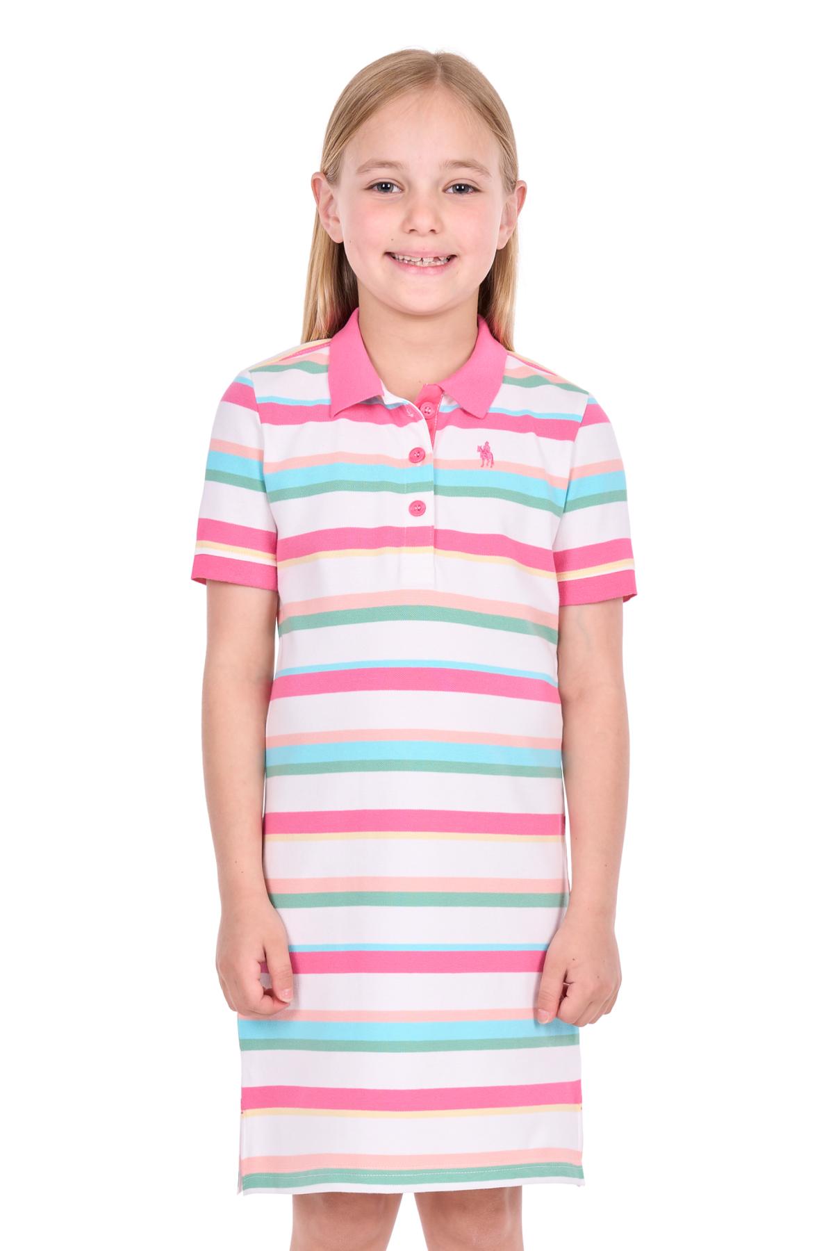 Girl’s Chiara Short Sleeve Polo Dress