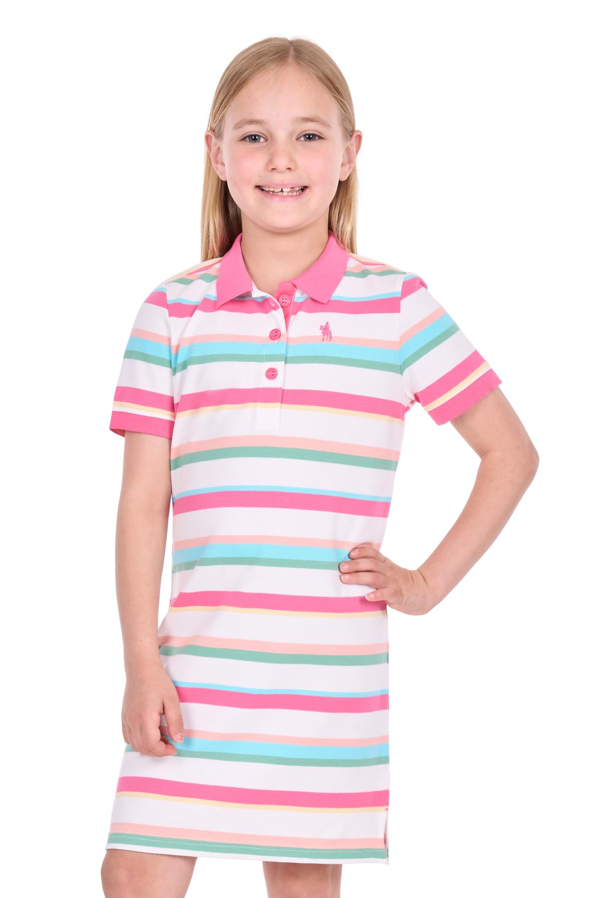 Girl’s Chiara Short Sleeve Polo Dress