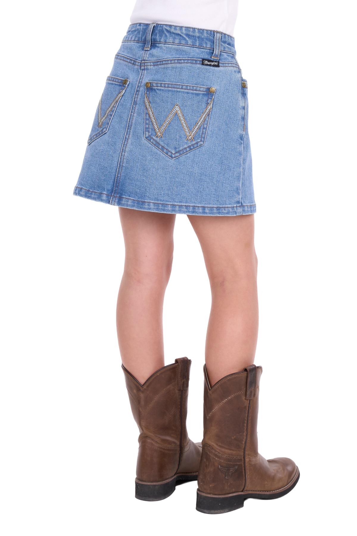 Girl’s Grace Denim Skirt