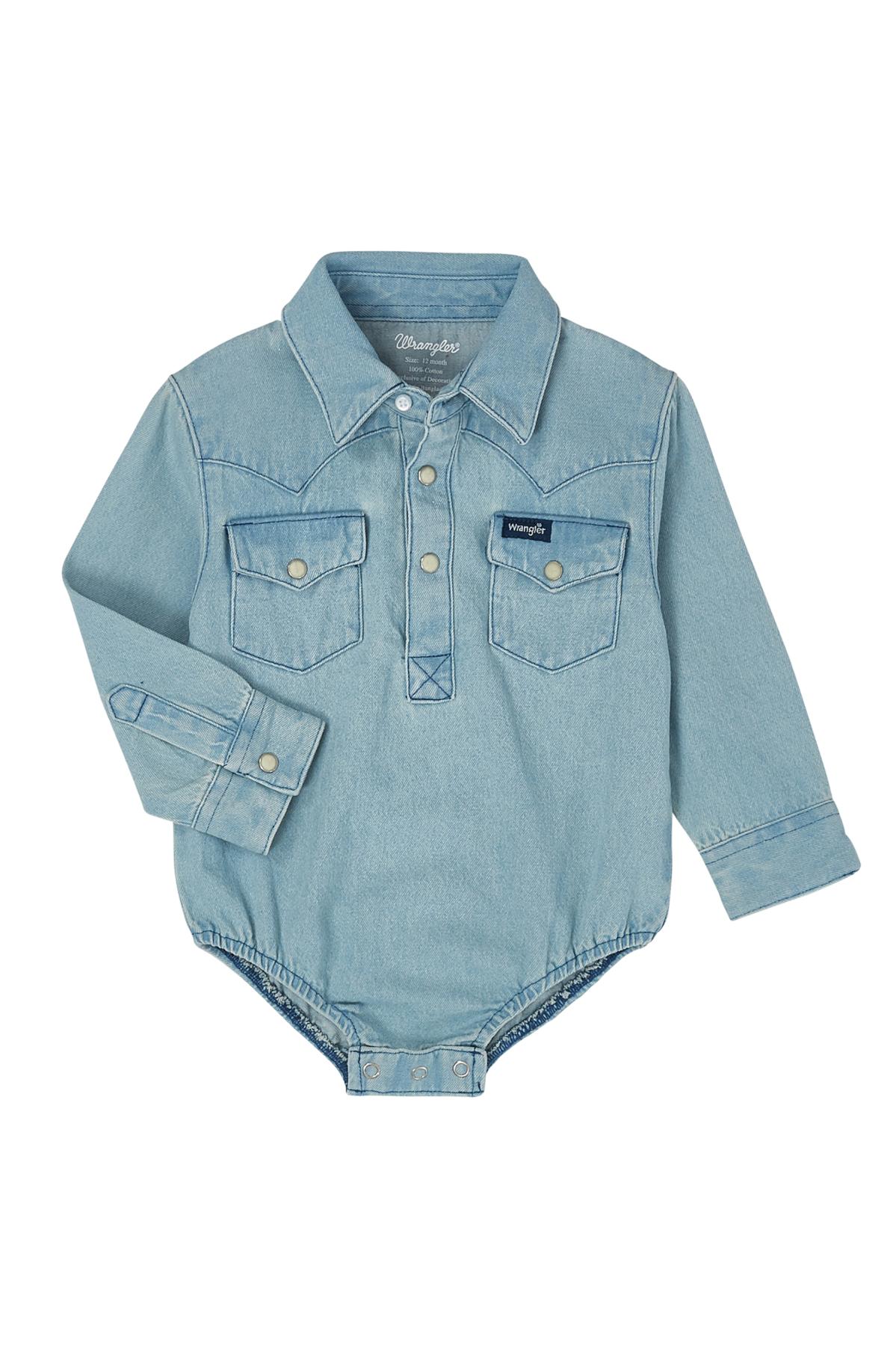 Baby Western Long Sleeve Bodysuit