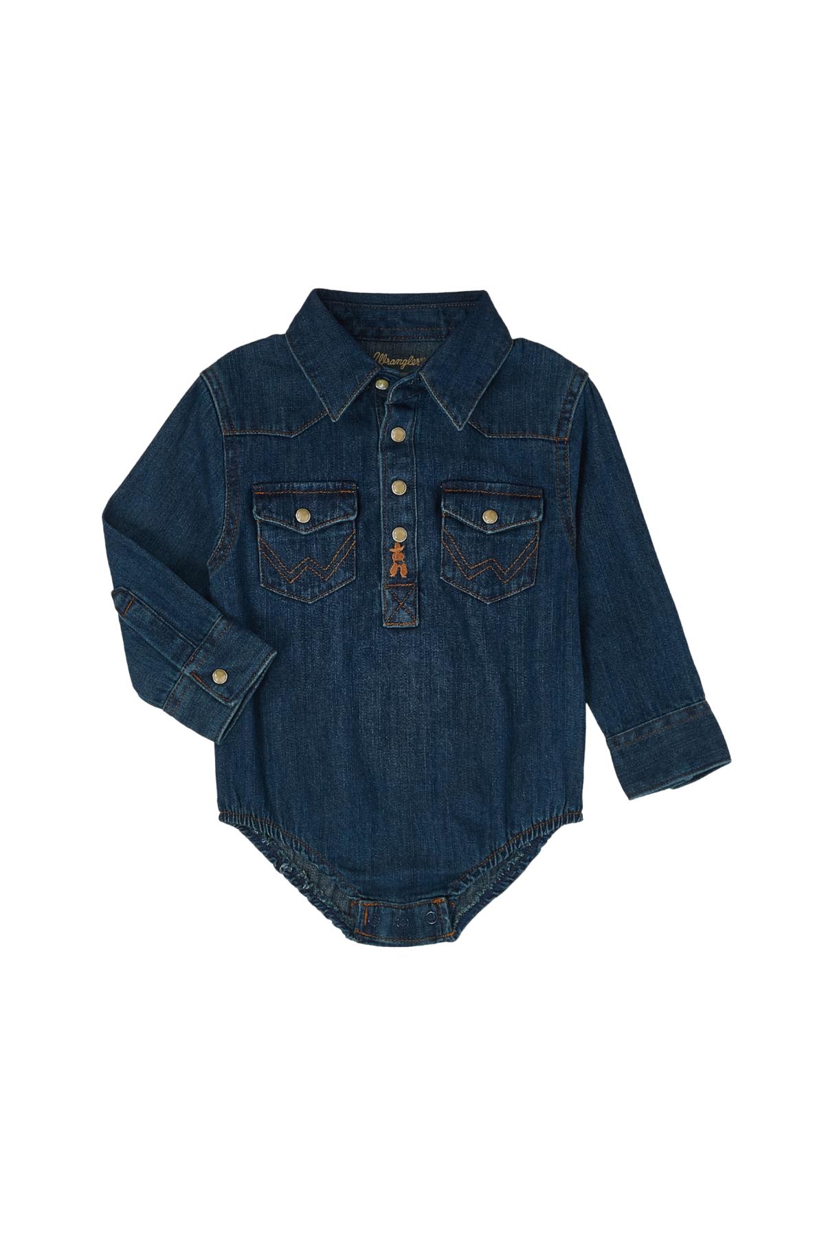 Baby Western Long Sleeve Bodysuit