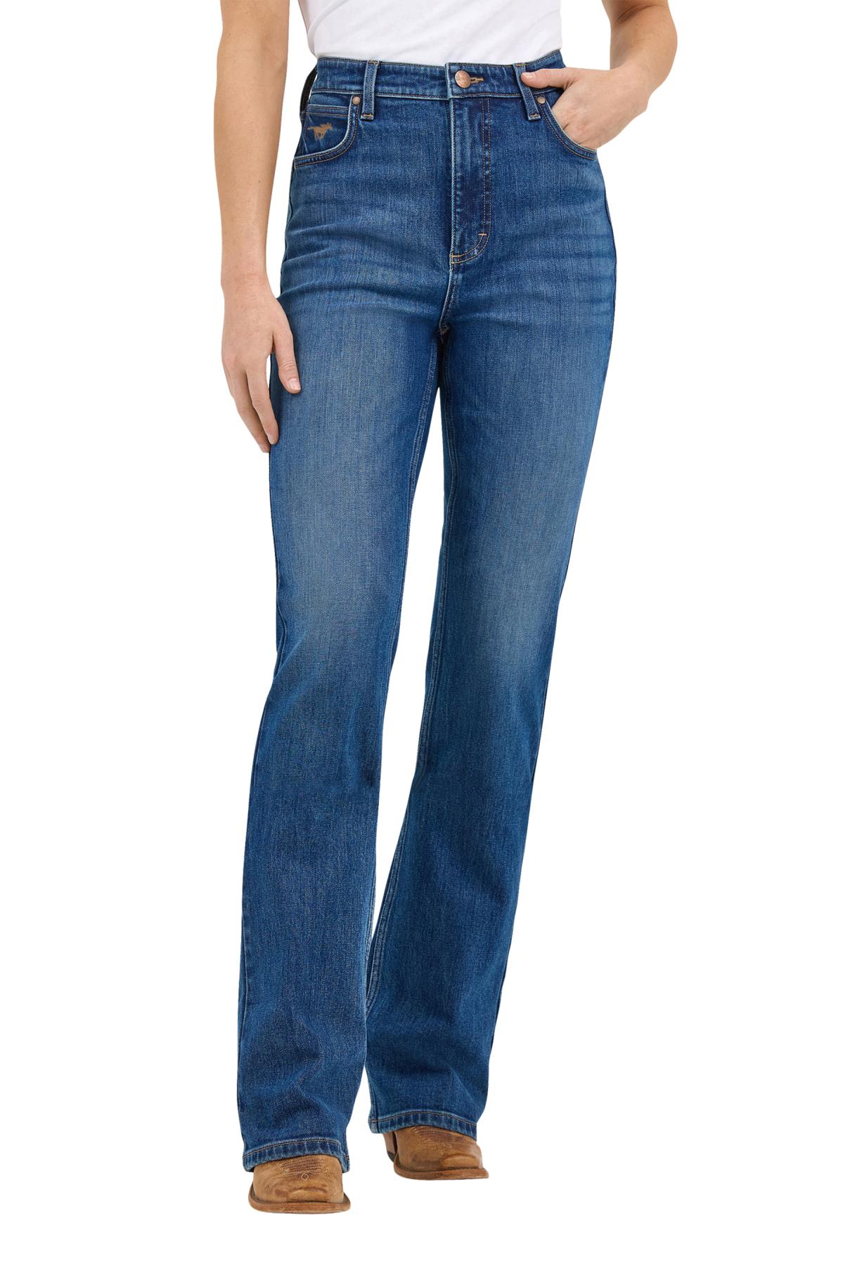 Women’s High Rise Boot Cut Jean Rodeo