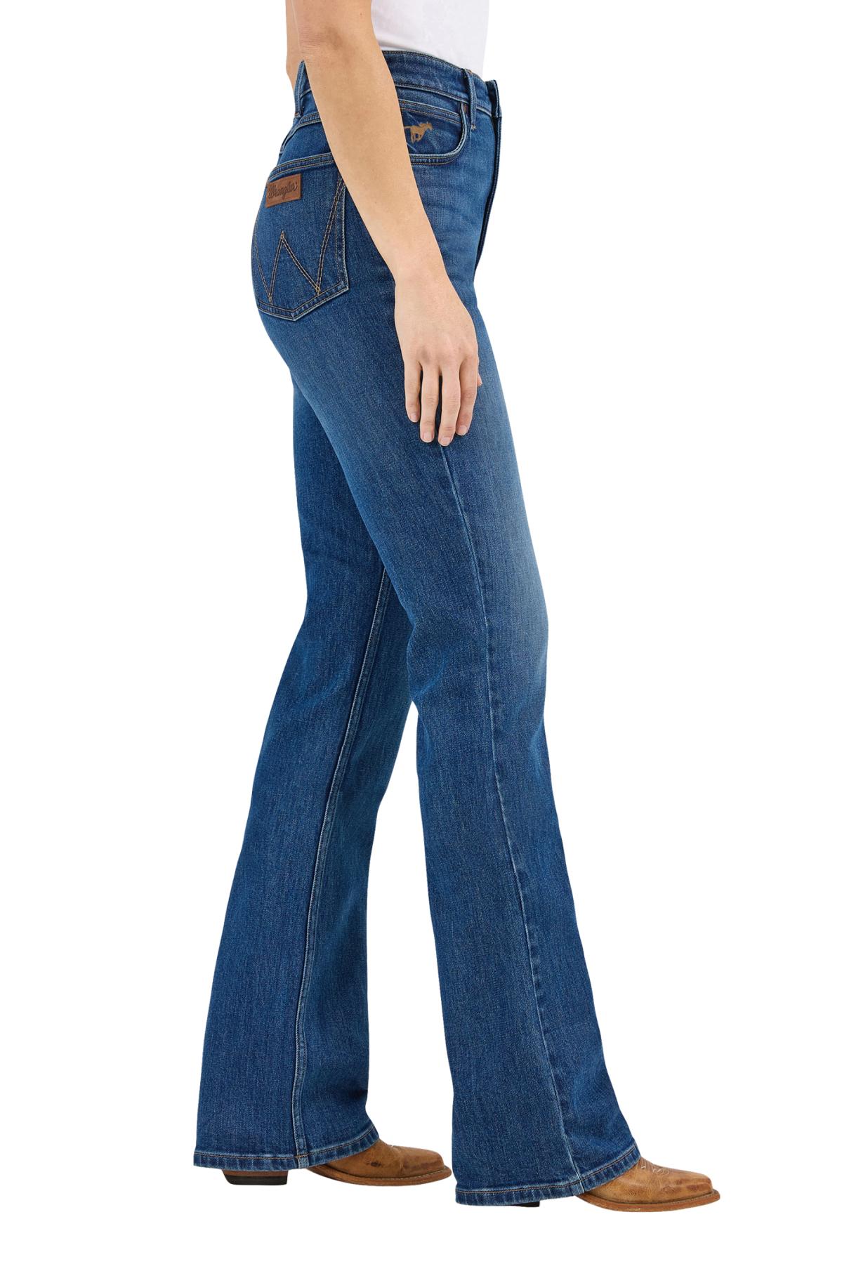 Women’s High Rise Boot Cut Jean Rodeo