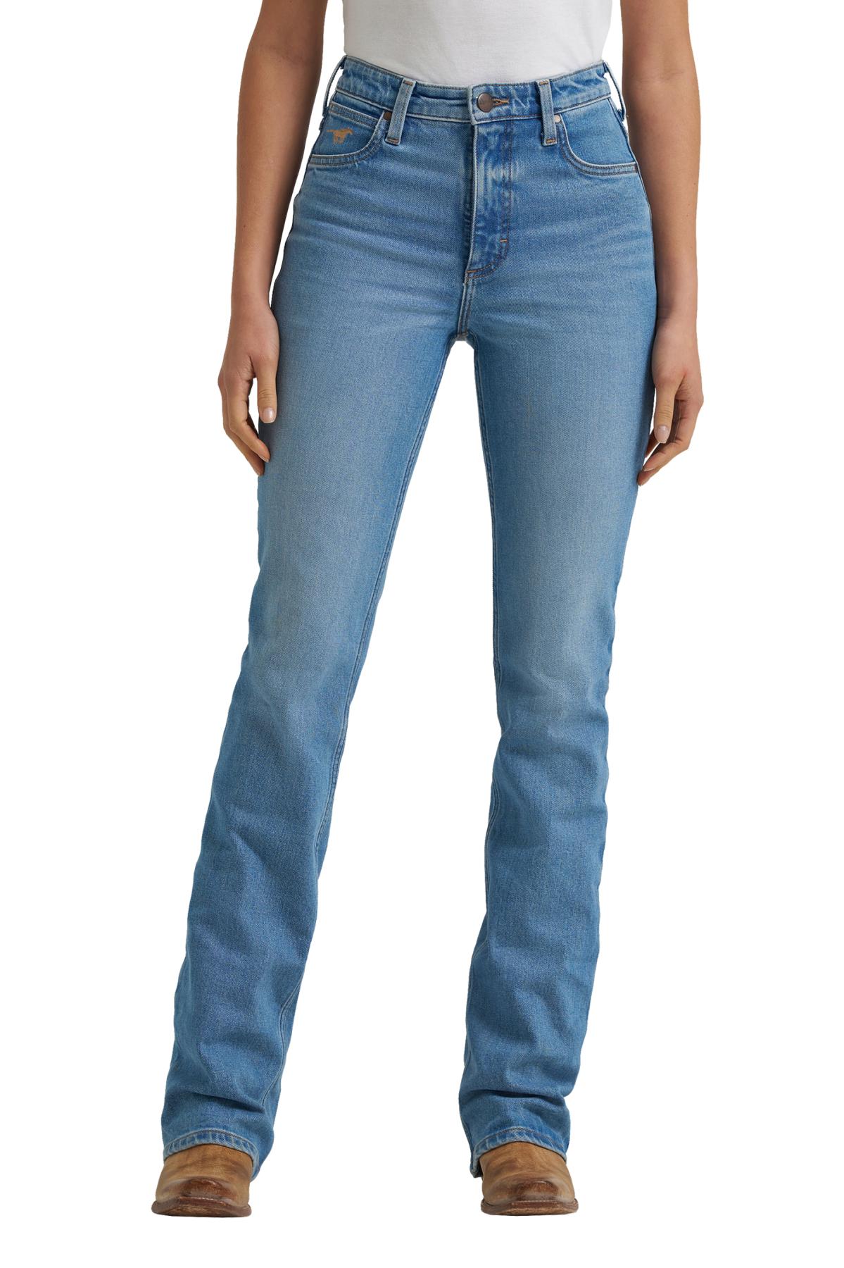 Women’s High Rise Boot Cut Jean Rodeo