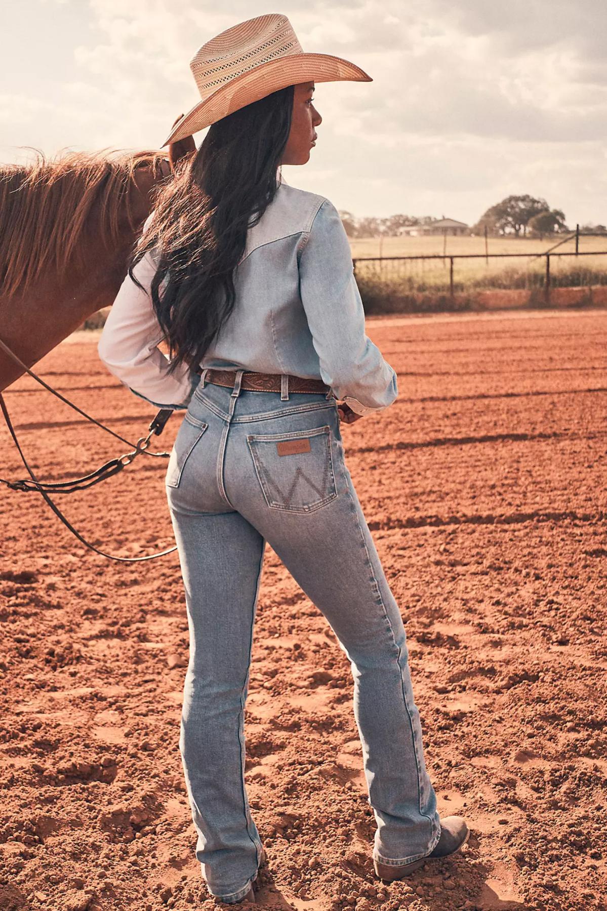 Women’s High Rise Boot Cut Jean Rodeo