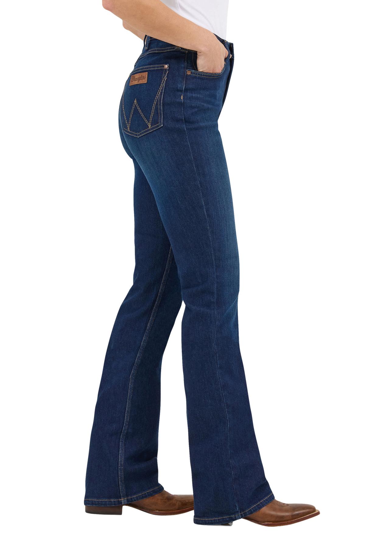 Women’s High Rise Boot Cut Jean Rodeo