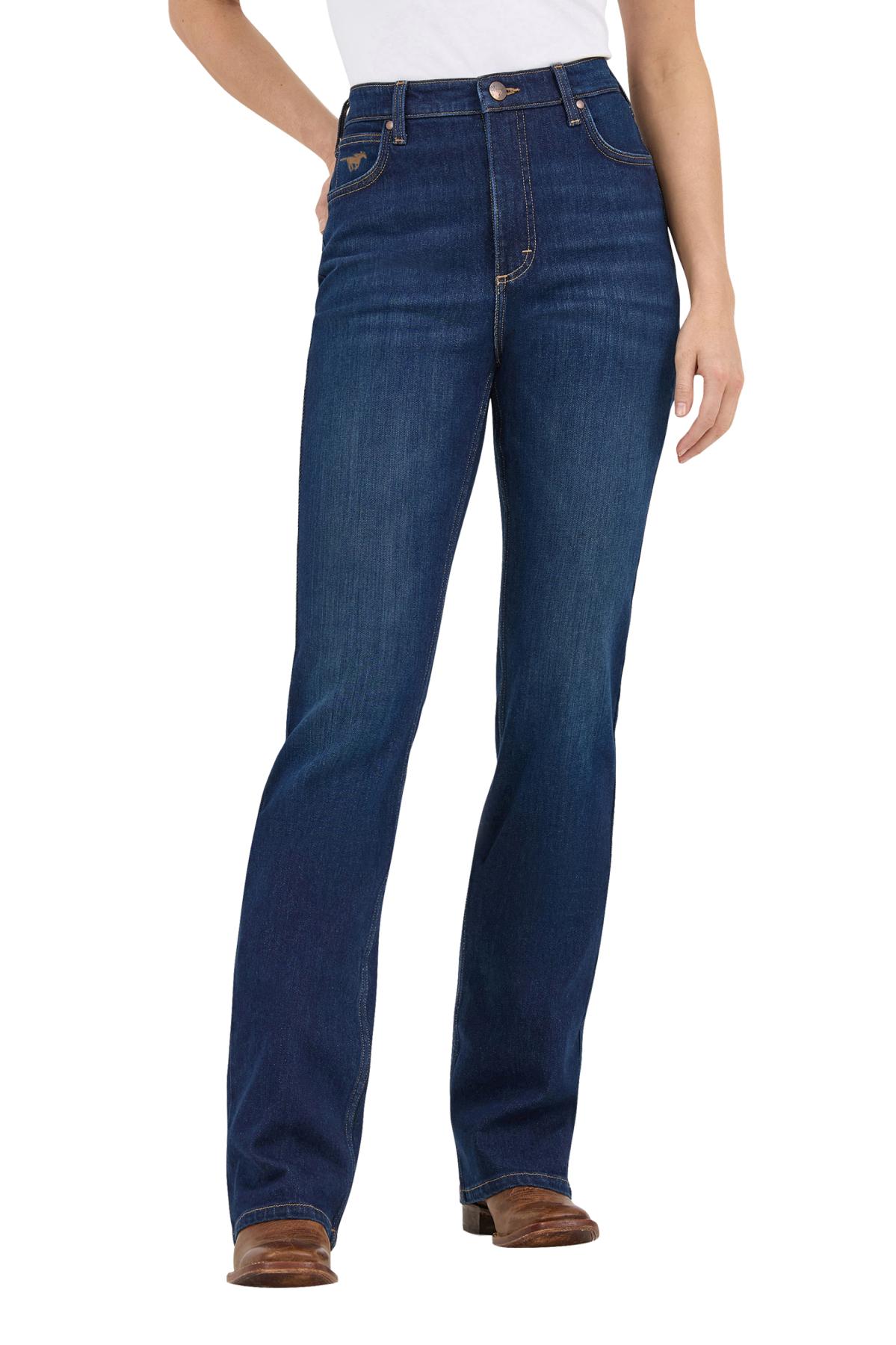 Women’s High Rise Boot Cut Jean Rodeo