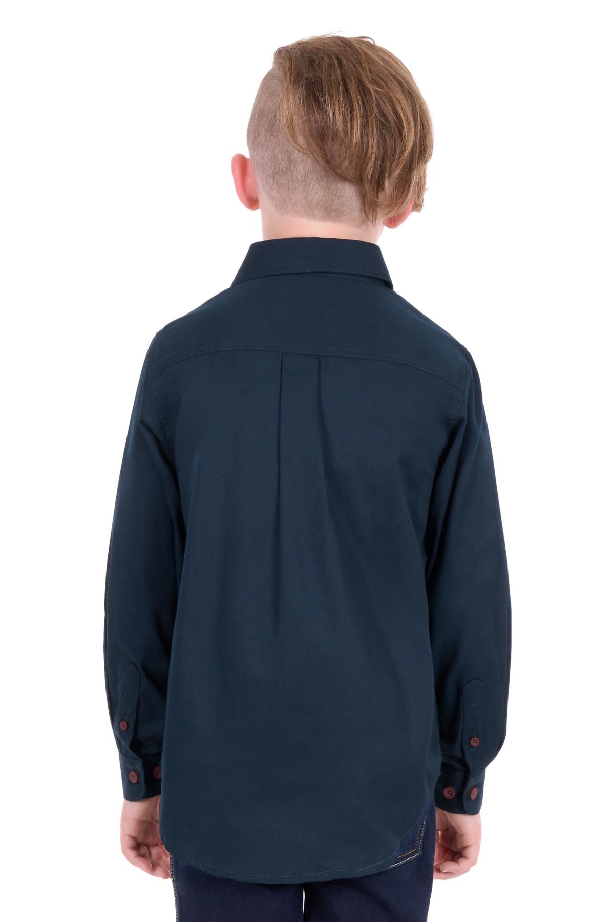 Kid's Half Placket Light Cotton Shirt