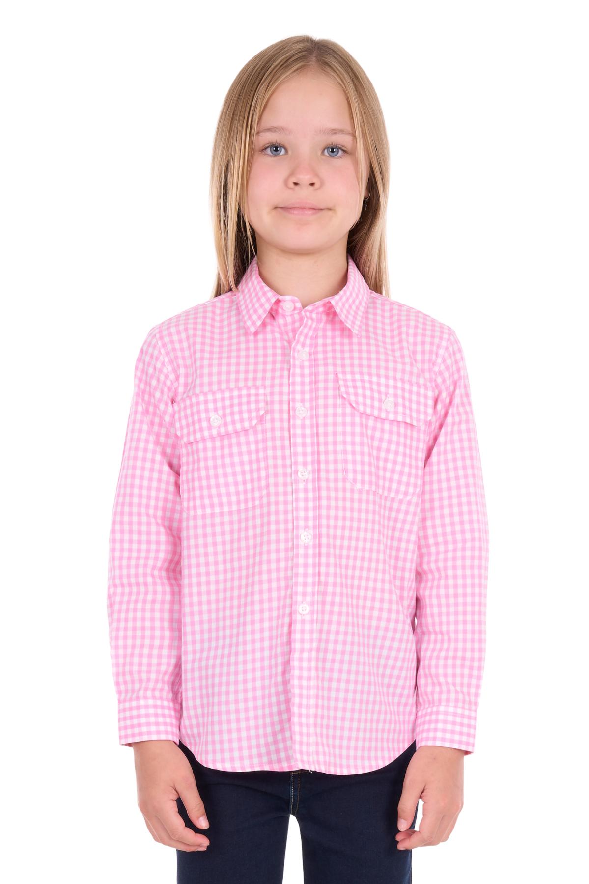Kid's Taylor Check 2 Pocket Long Sleeve Shirt