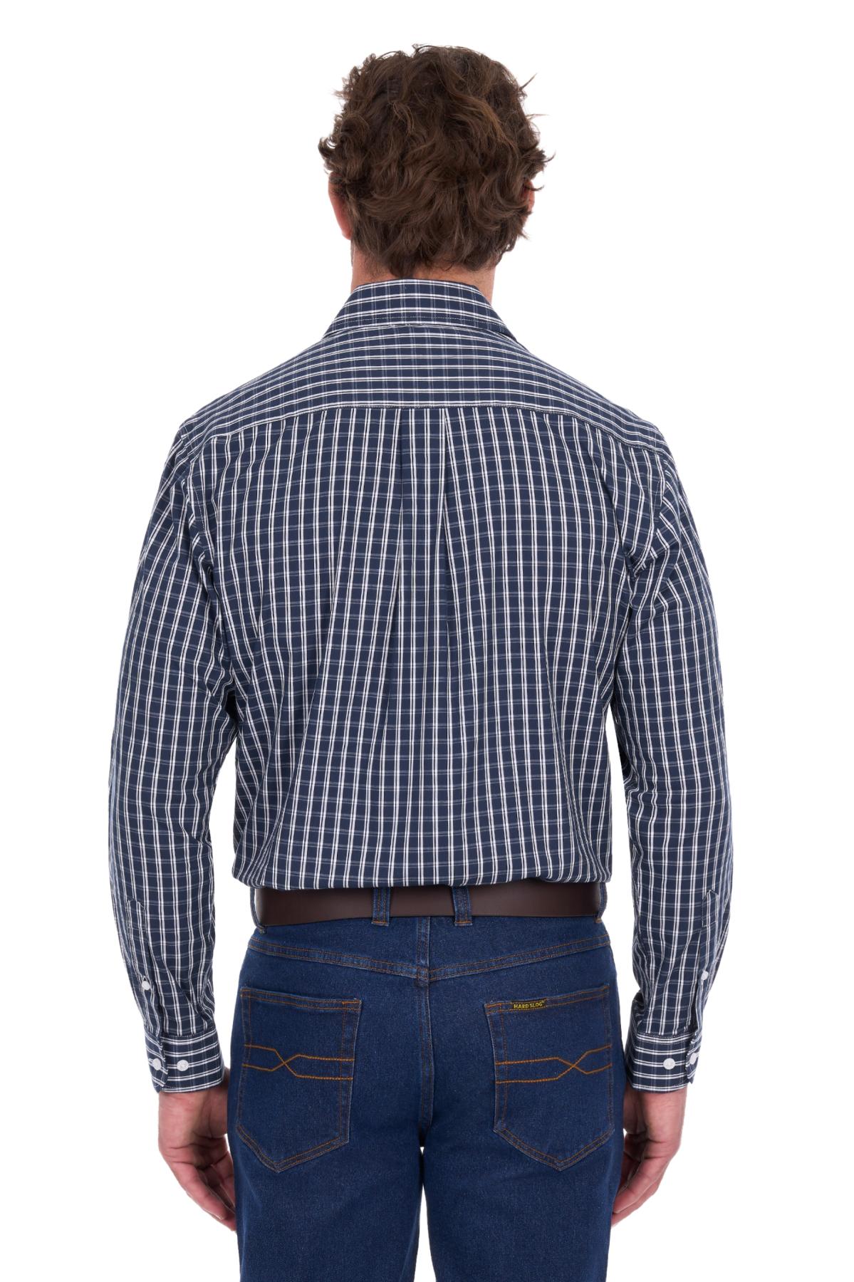Men's Alex Check 2 Pocket Long Sleeve Shirt