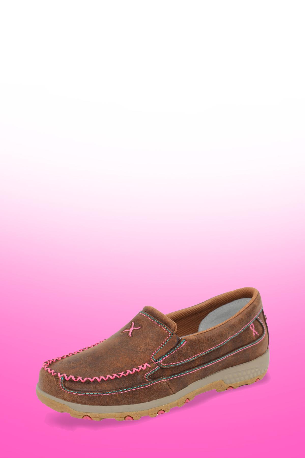 Womens Pink Cellstretch Slipon