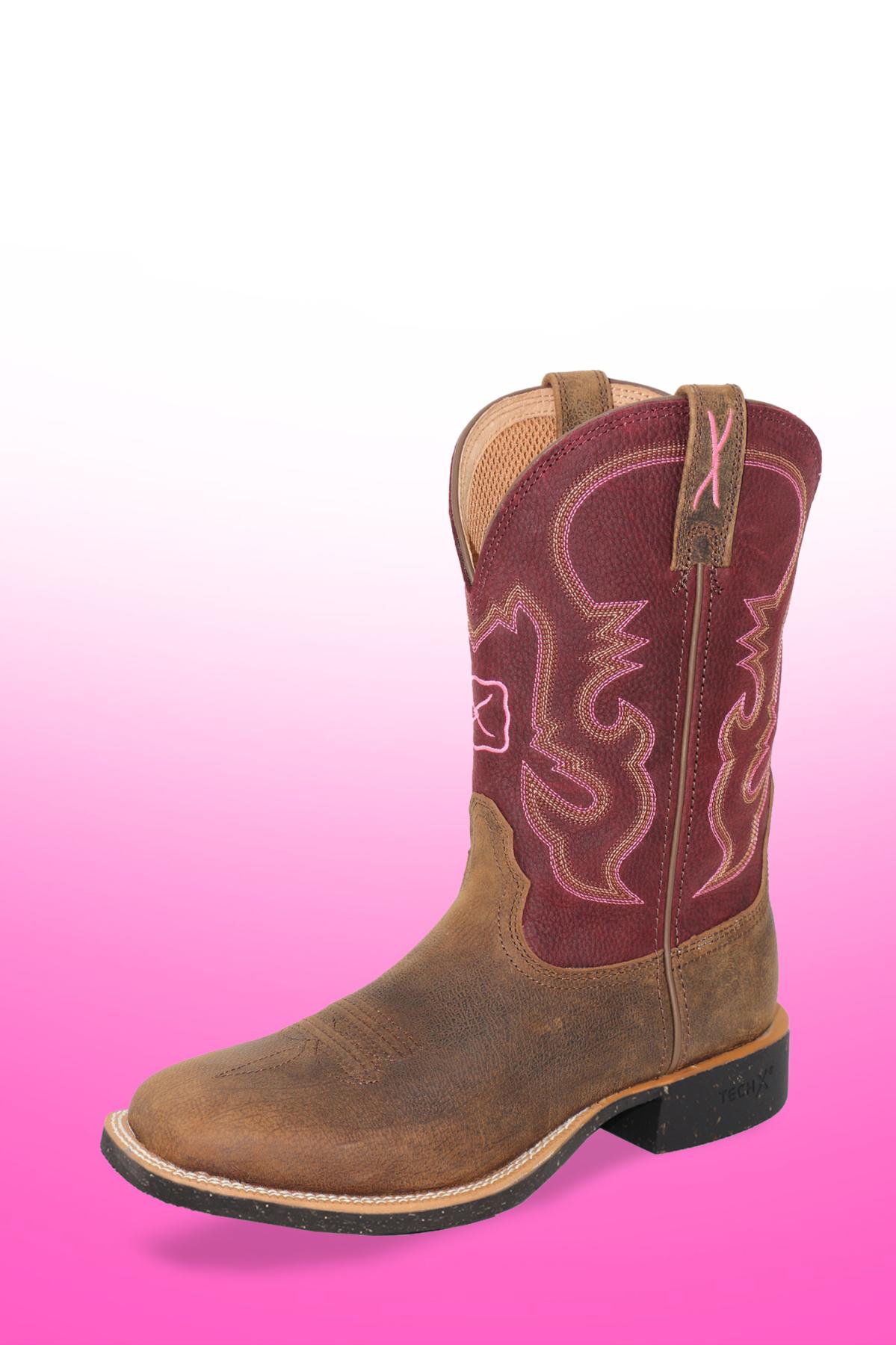 Women's 11" Pink Tech X2 Boot
