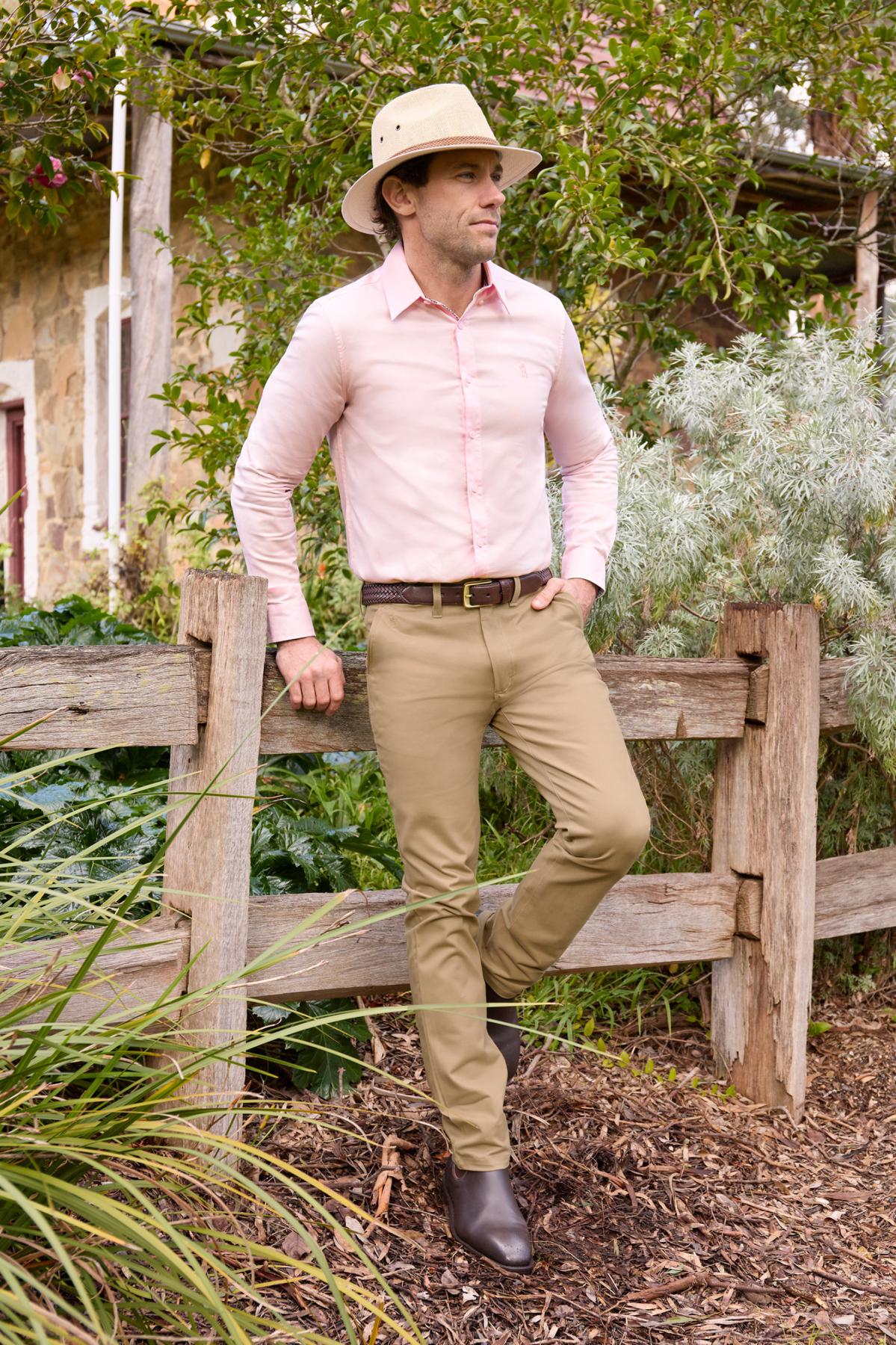 Men’s Callum Tailored Long Sleeve Shirt
