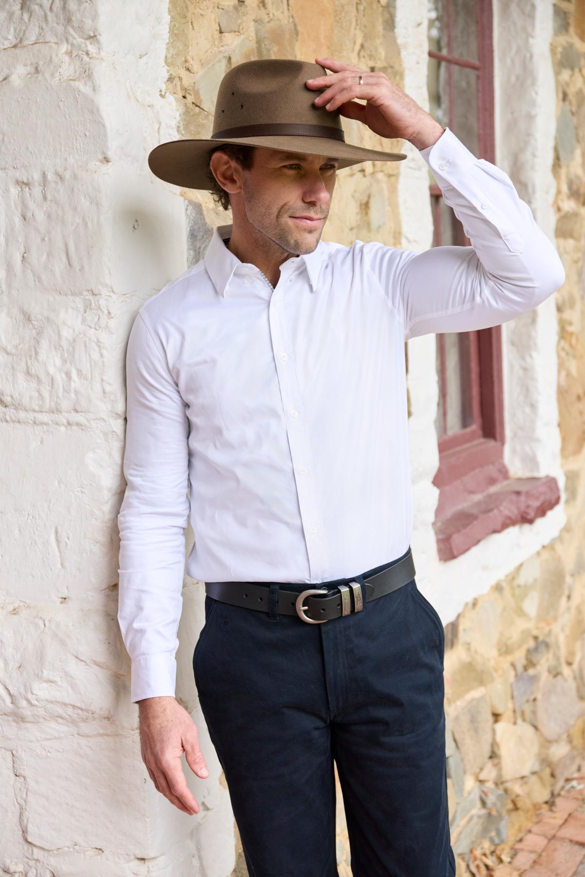 Men’s Callum Tailored Long Sleeve Shirt