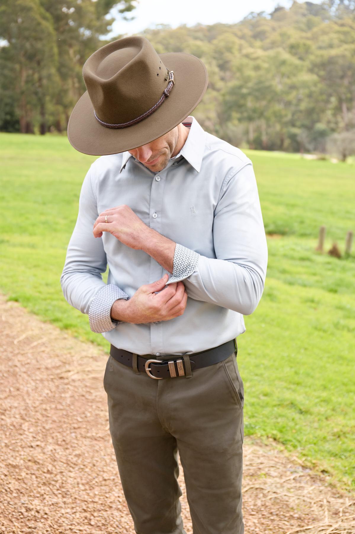Men’s Callum Tailored Long Sleeve Shirt