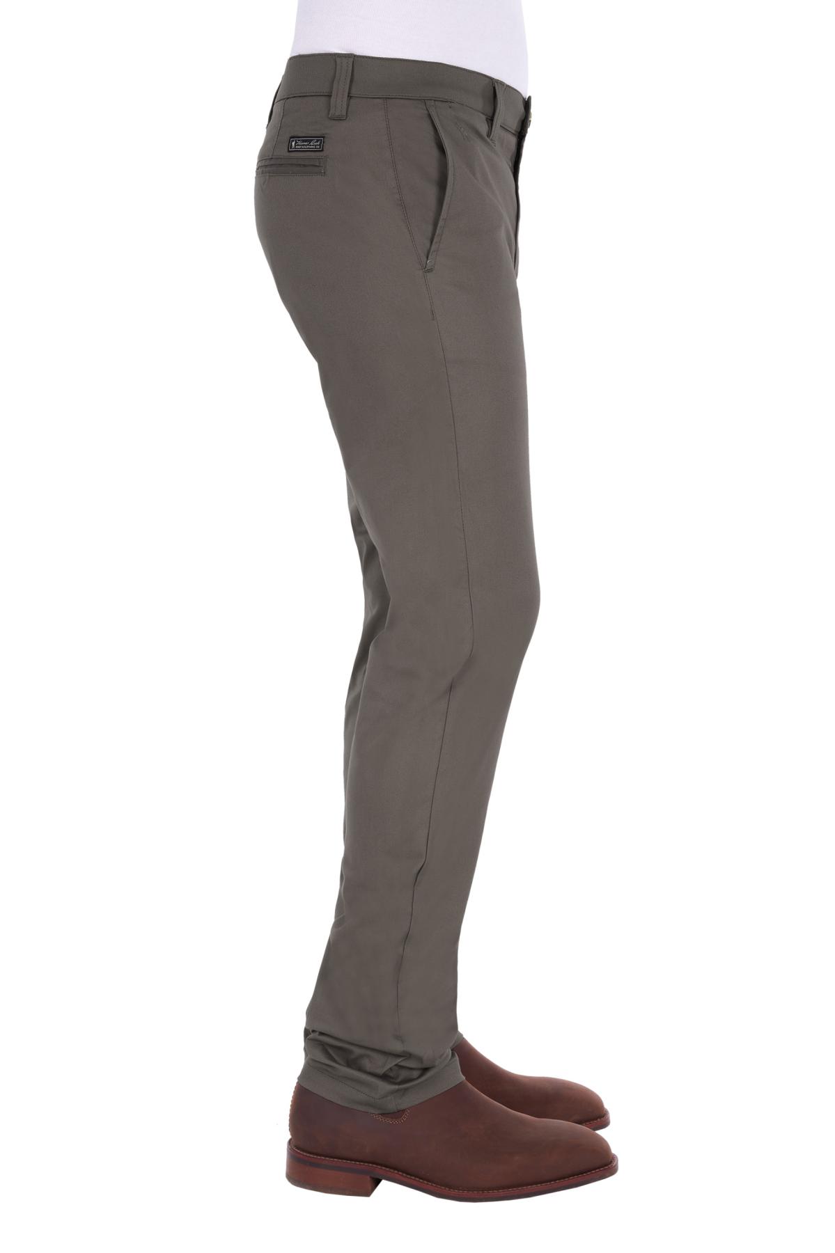 Men's Tailored Fit Mossman Comfort Waist Trousers 32 Leg