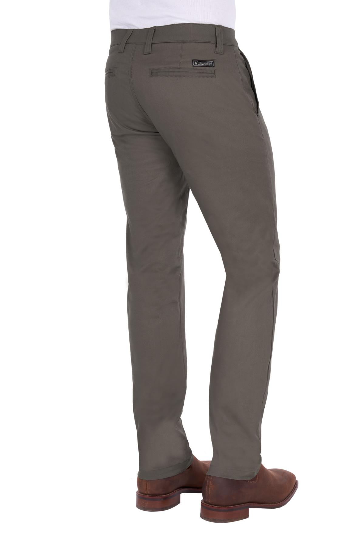 Men's Tailored Fit Mossman Comfort Waist Trousers 32 Leg