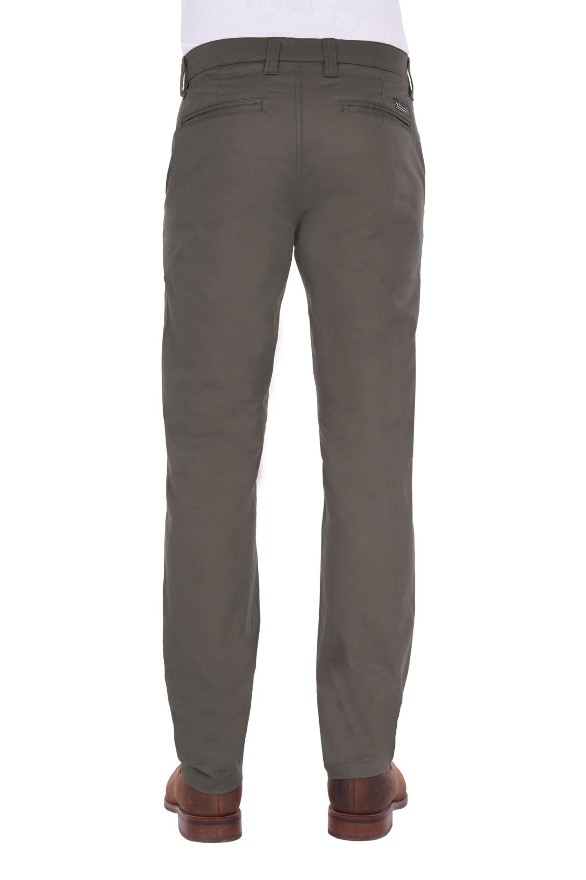 Men's Tailored Fit Mossman Comfort Waist Trousers 32 Leg